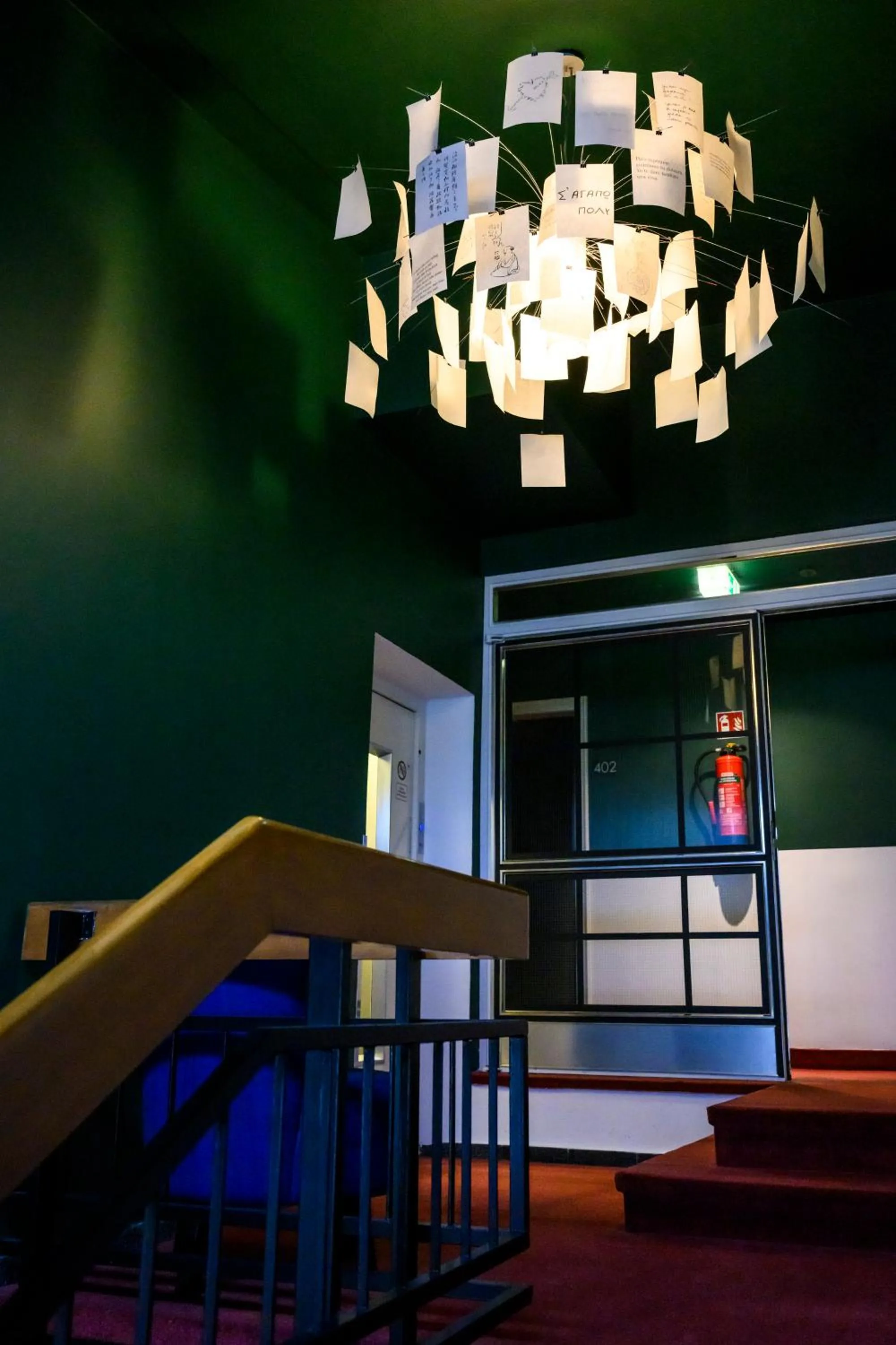 Decorative detail in Hotel Ambassador Essen