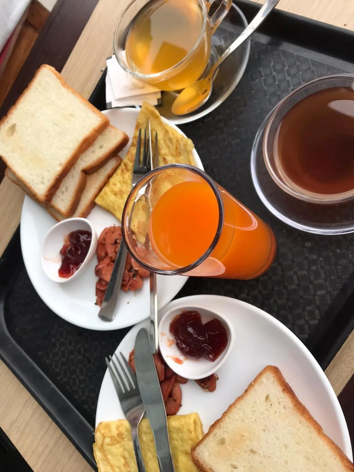 Breakfast in Hotel New Dragon