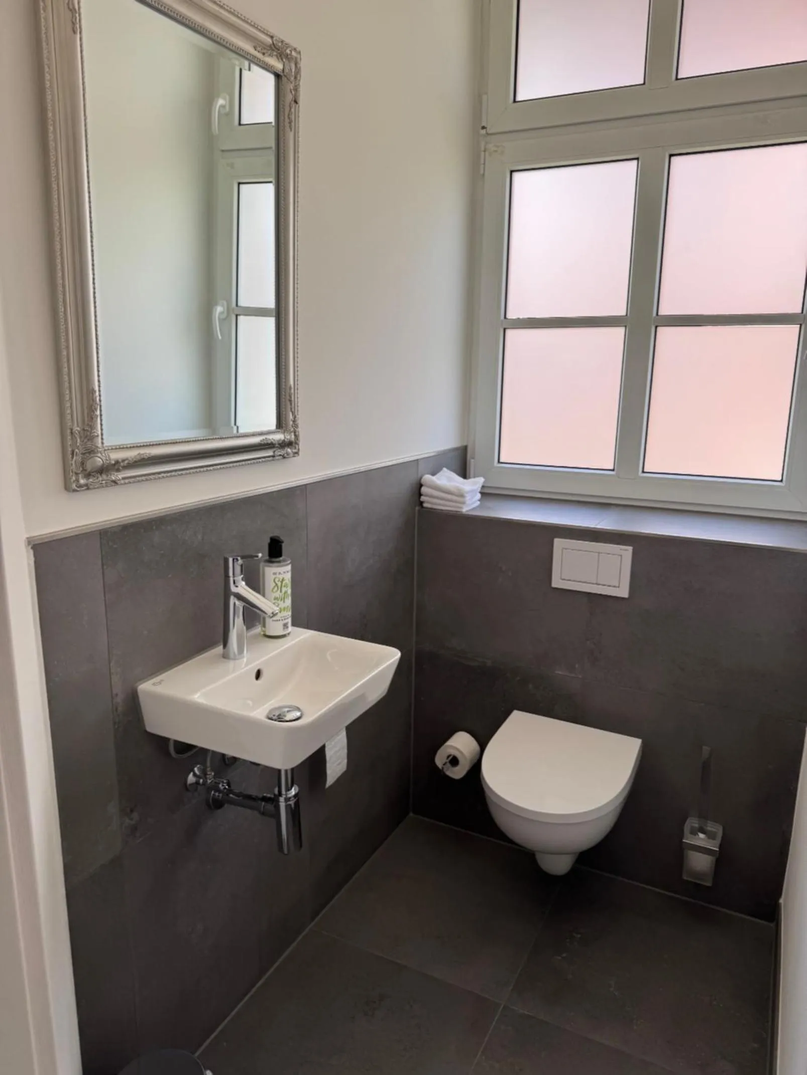 Toilet in Landhotel Jagdschlösschen