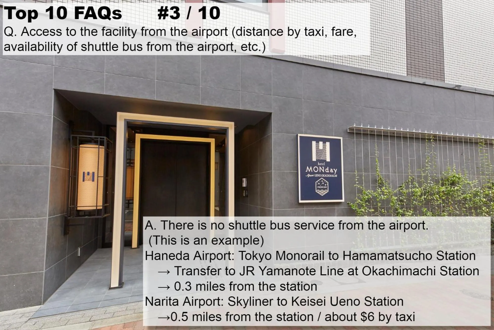 MONday Apart Premium UENO OKACHIMACHI