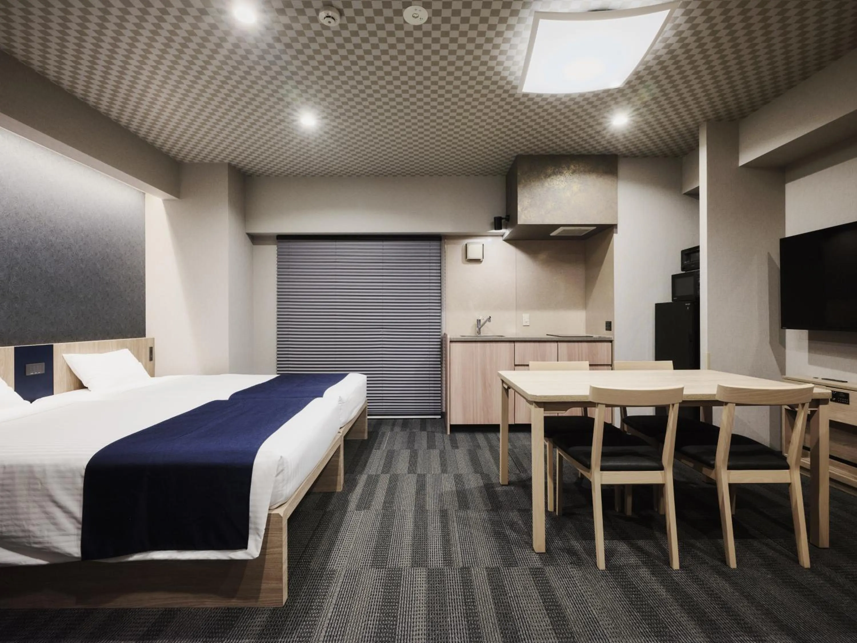 Bed in MONday Apart Premium UENO OKACHIMACHI