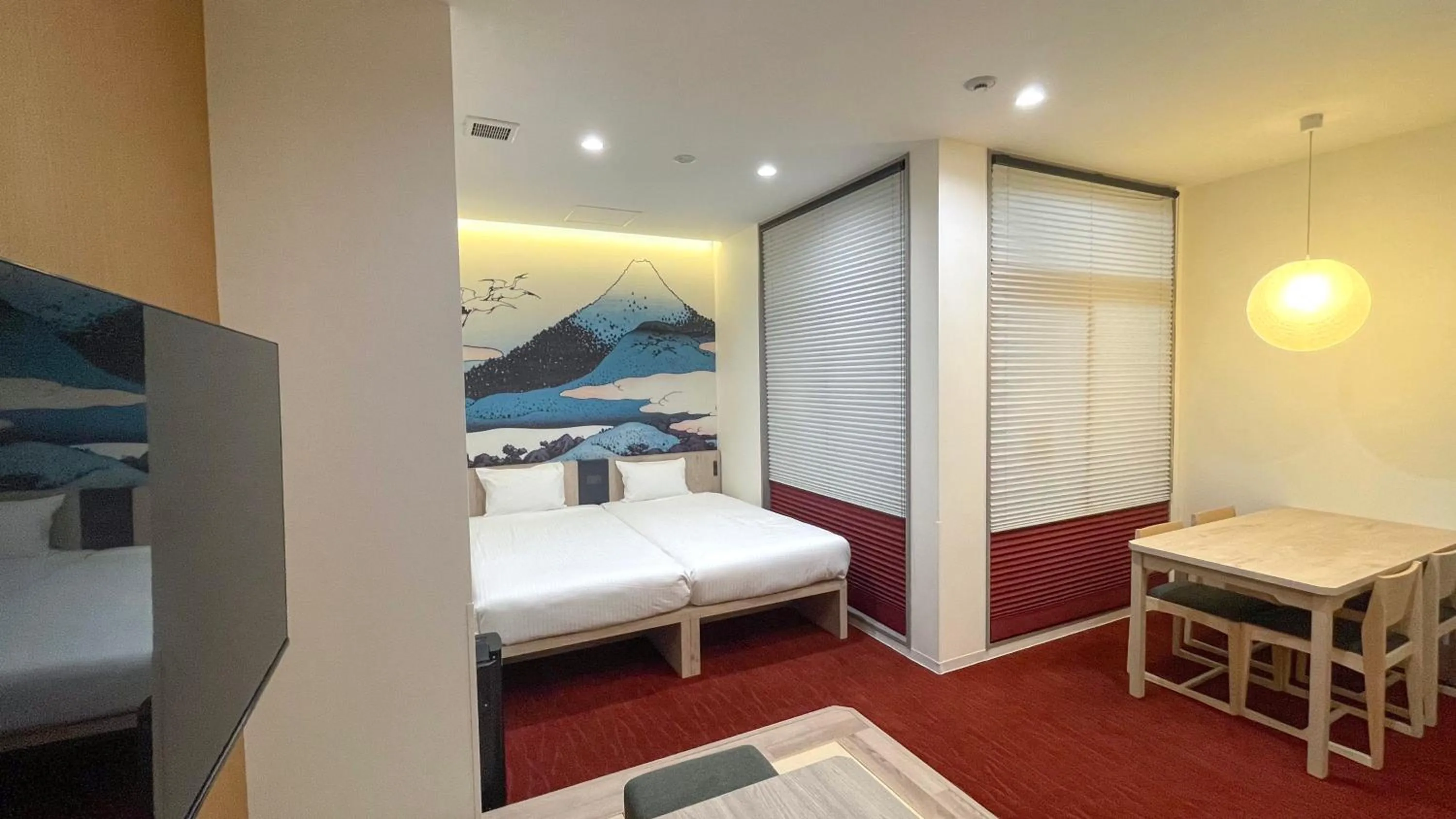 Bed in MONday Apart Premium KYOTO Station