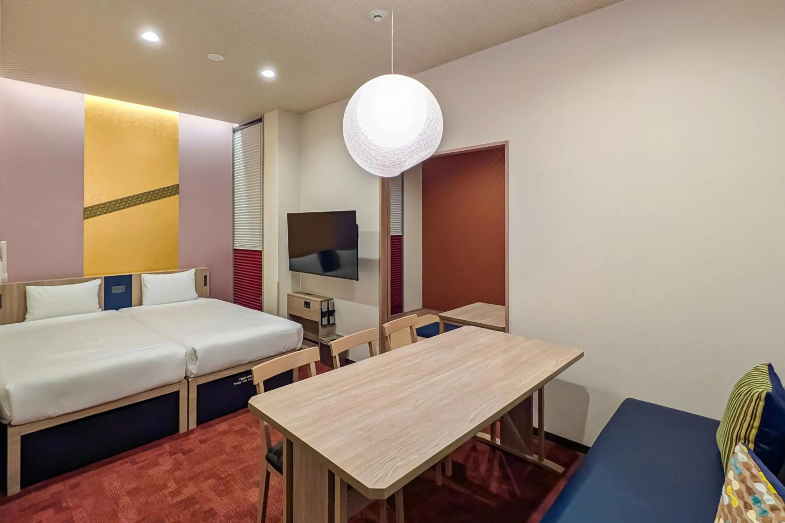 Bed in MONday Apart Premium KYOTO Station