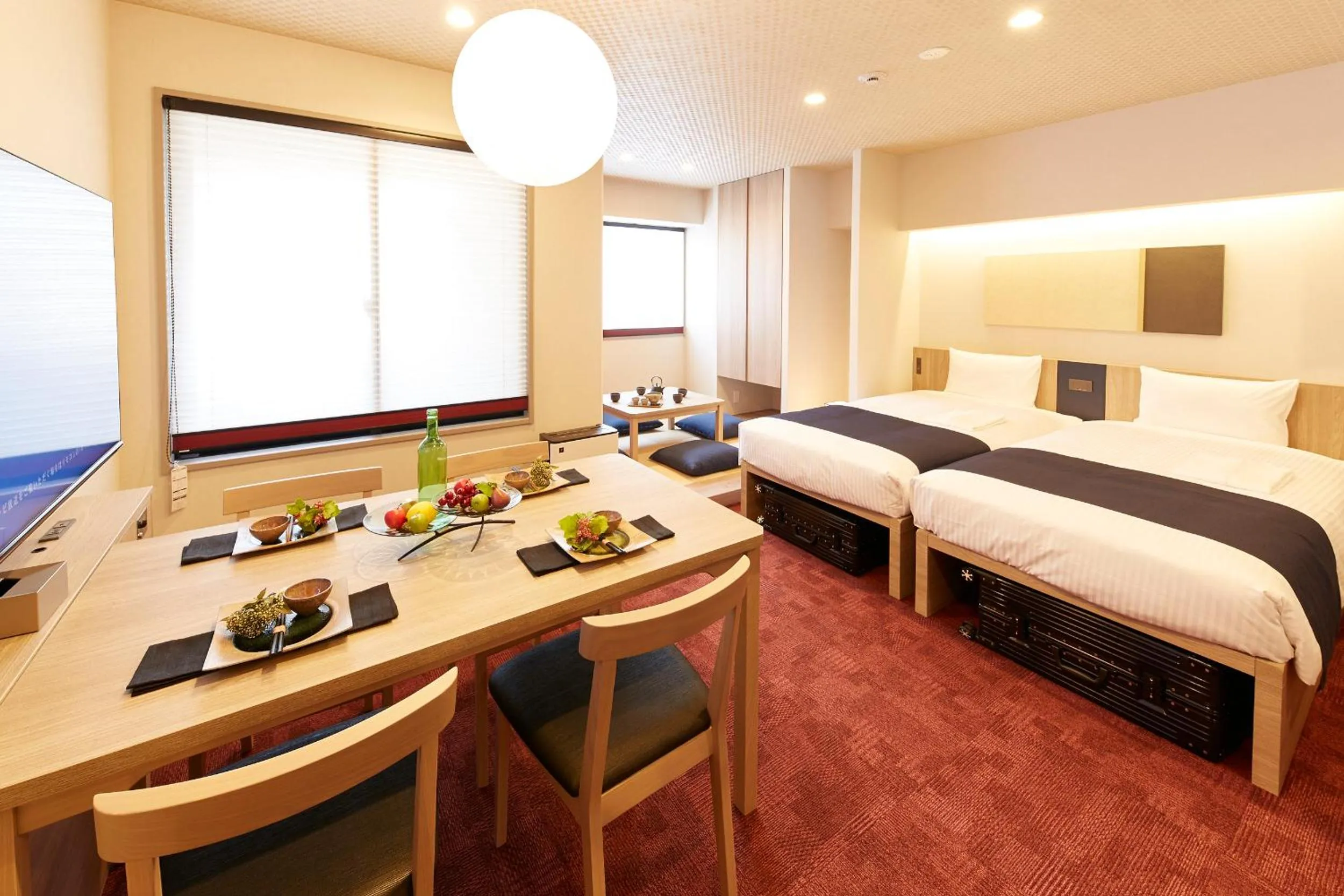 Bed in MONday Apart Premium KYOTO Station
