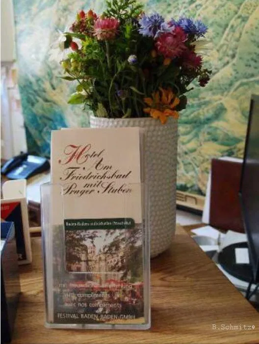 Decorative detail in Hotel am Friedrichsbad