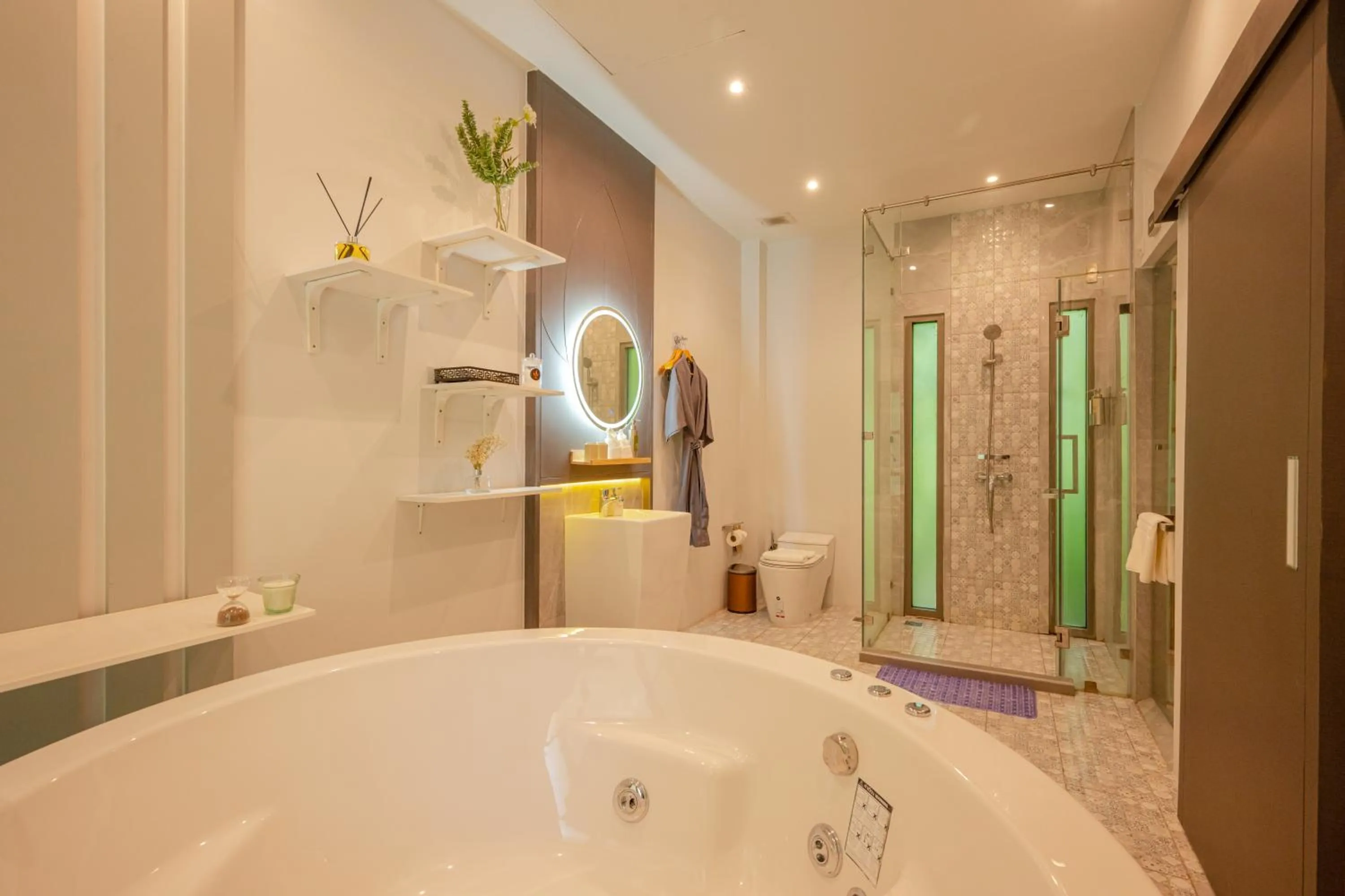 Bathroom in W1Bangkoknoi Hotel