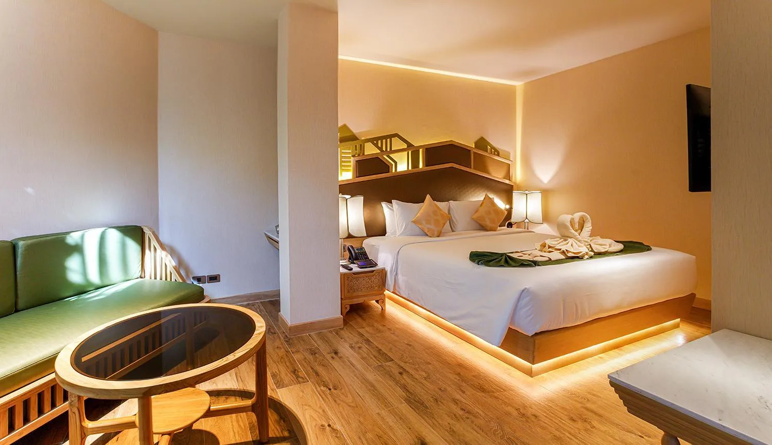 Bed in W1Bangkoknoi Hotel