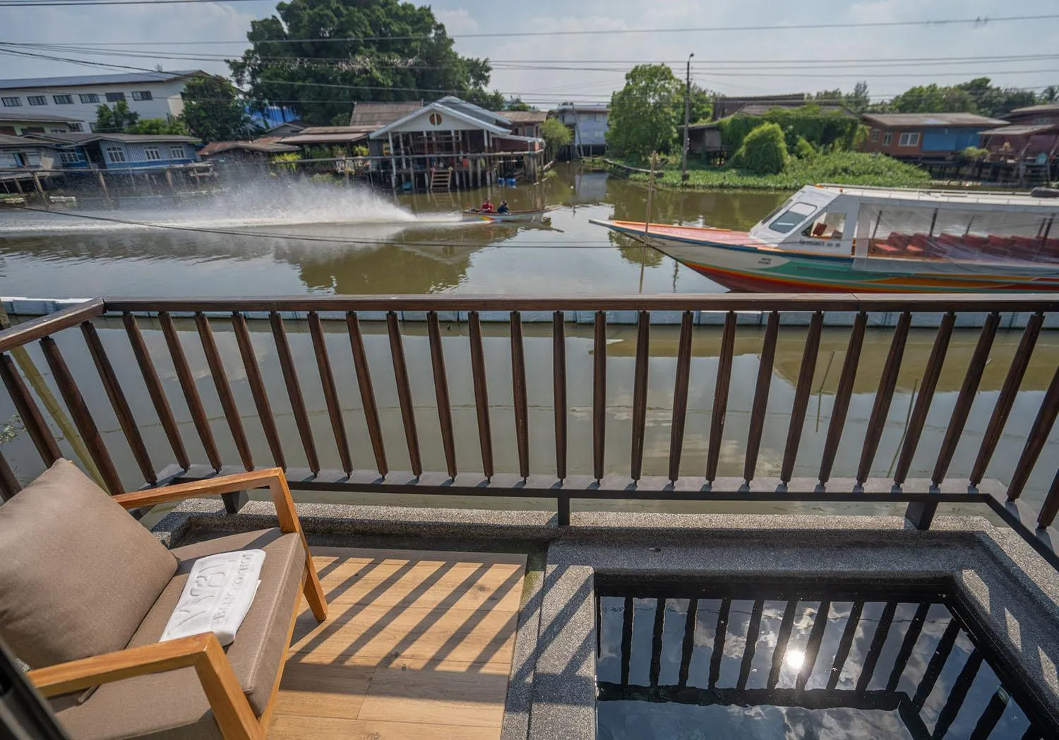 Balcony/Terrace in W1Bangkoknoi Hotel