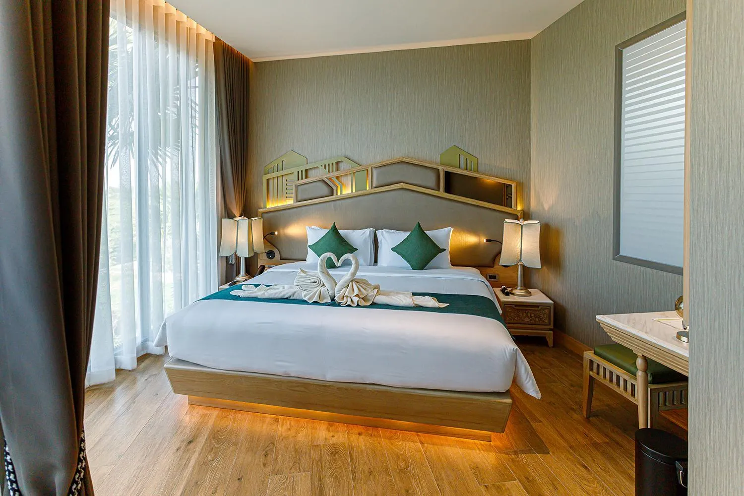 Bed in W1Bangkoknoi Hotel