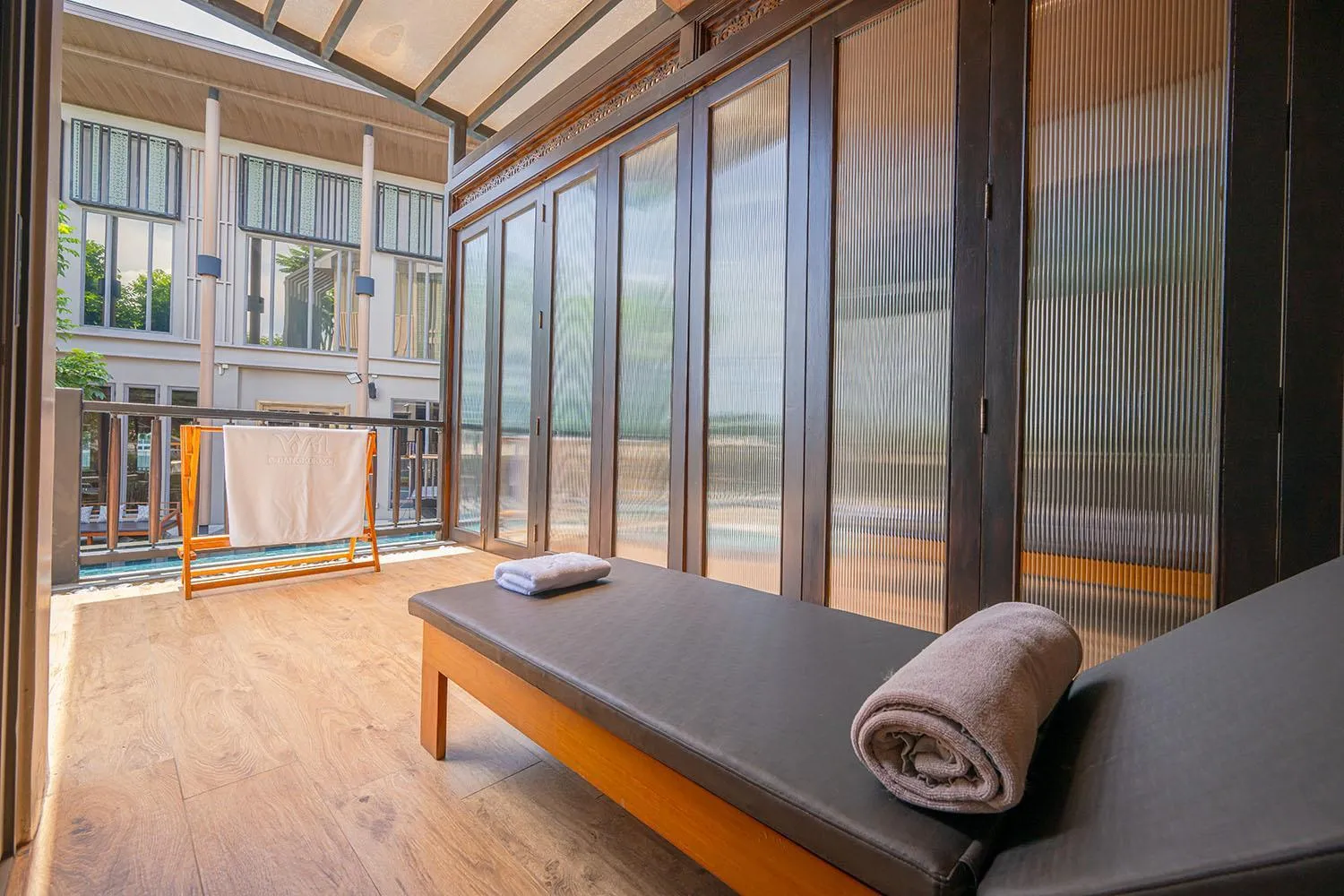 Balcony/Terrace in W1Bangkoknoi Hotel