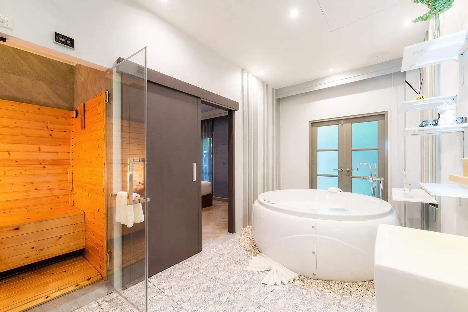 Bathroom in W1Bangkoknoi Hotel