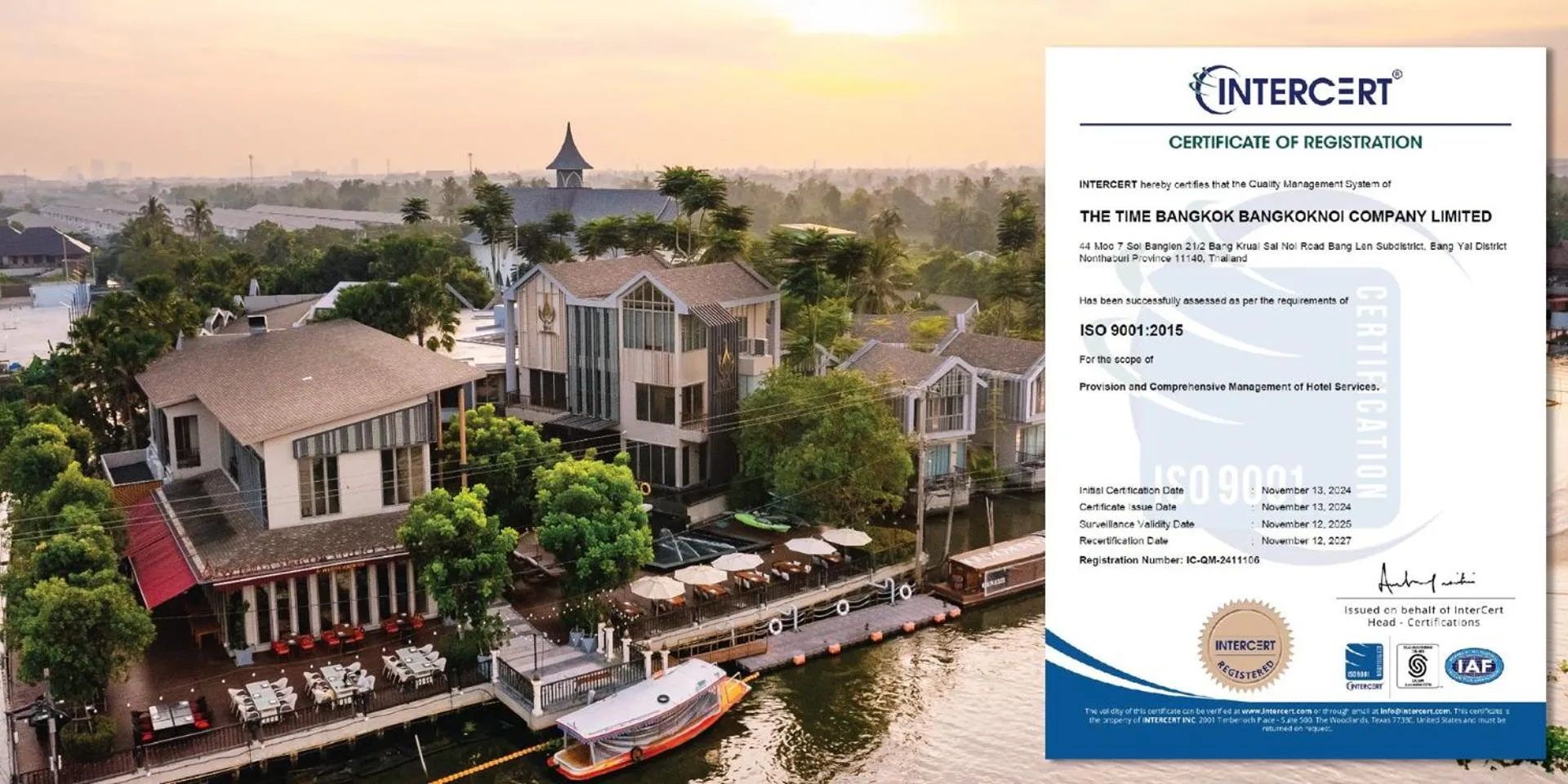 Property building in W1Bangkoknoi Hotel