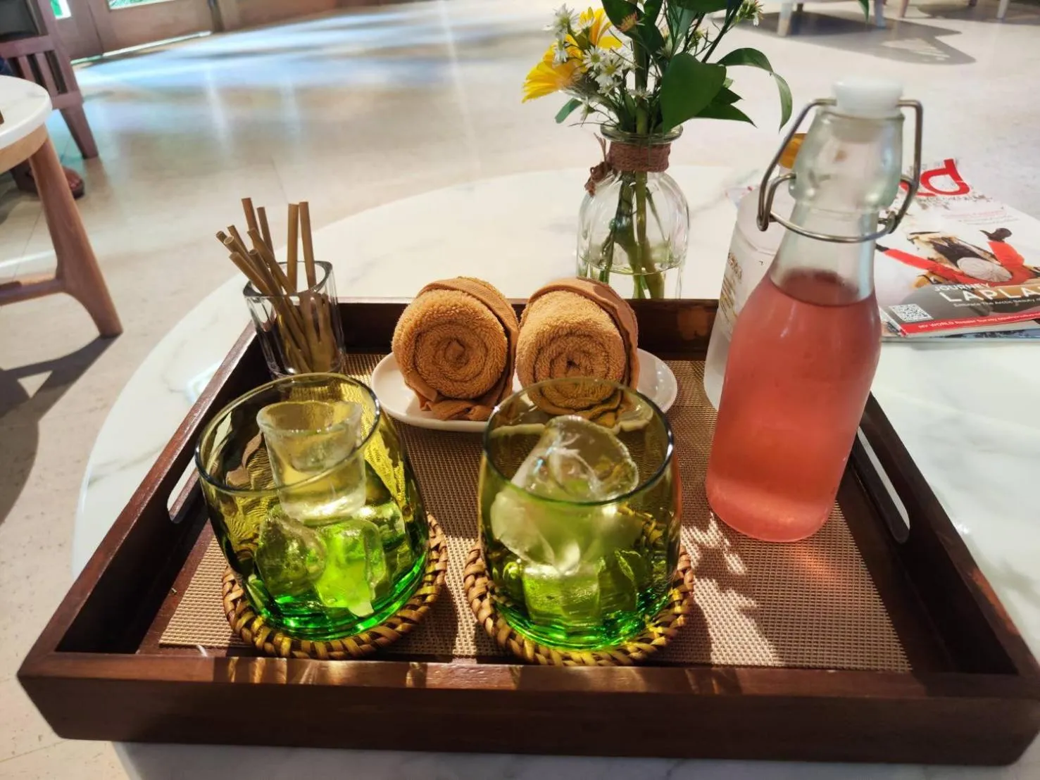 Drinks in W1Bangkoknoi Hotel