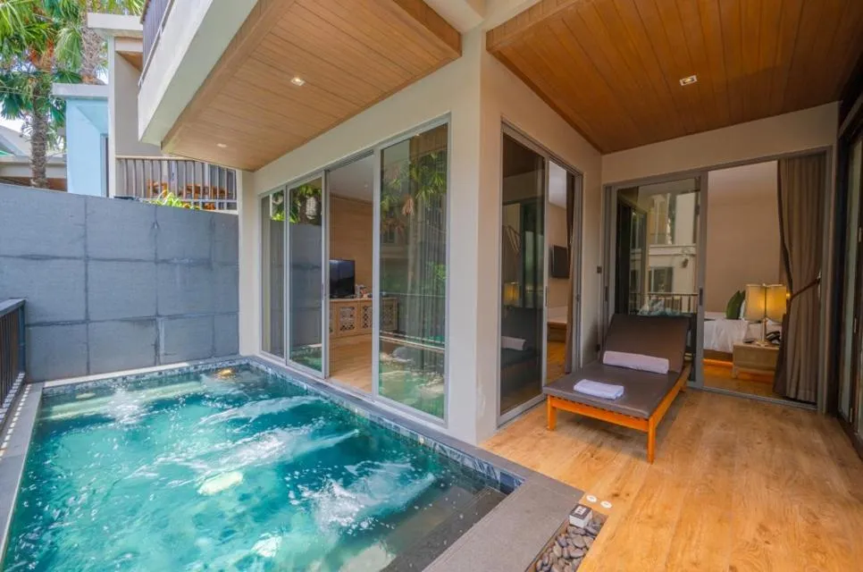 Swimming pool in W1Bangkoknoi Hotel