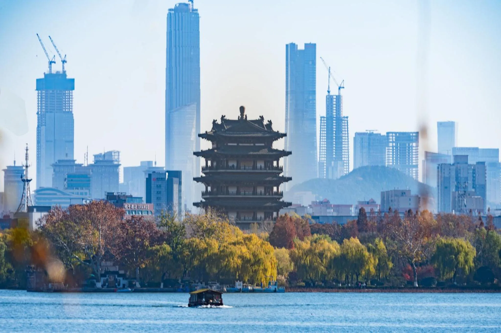 Nearby landmark in Intercontinental Jinan City Center by IHG