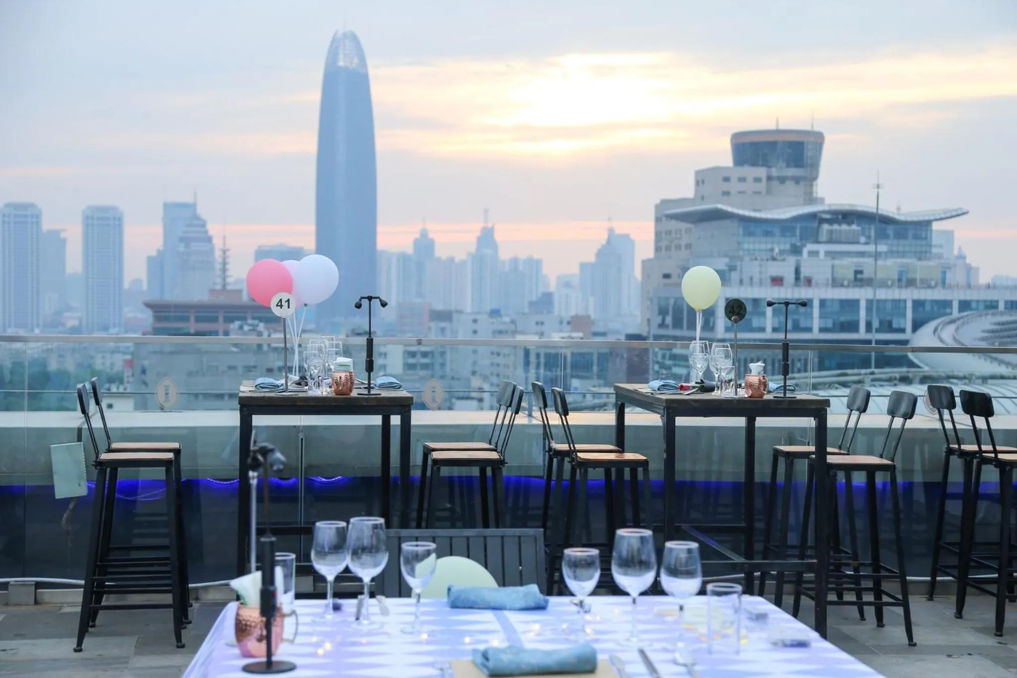 Balcony/Terrace in Intercontinental Jinan City Center by IHG