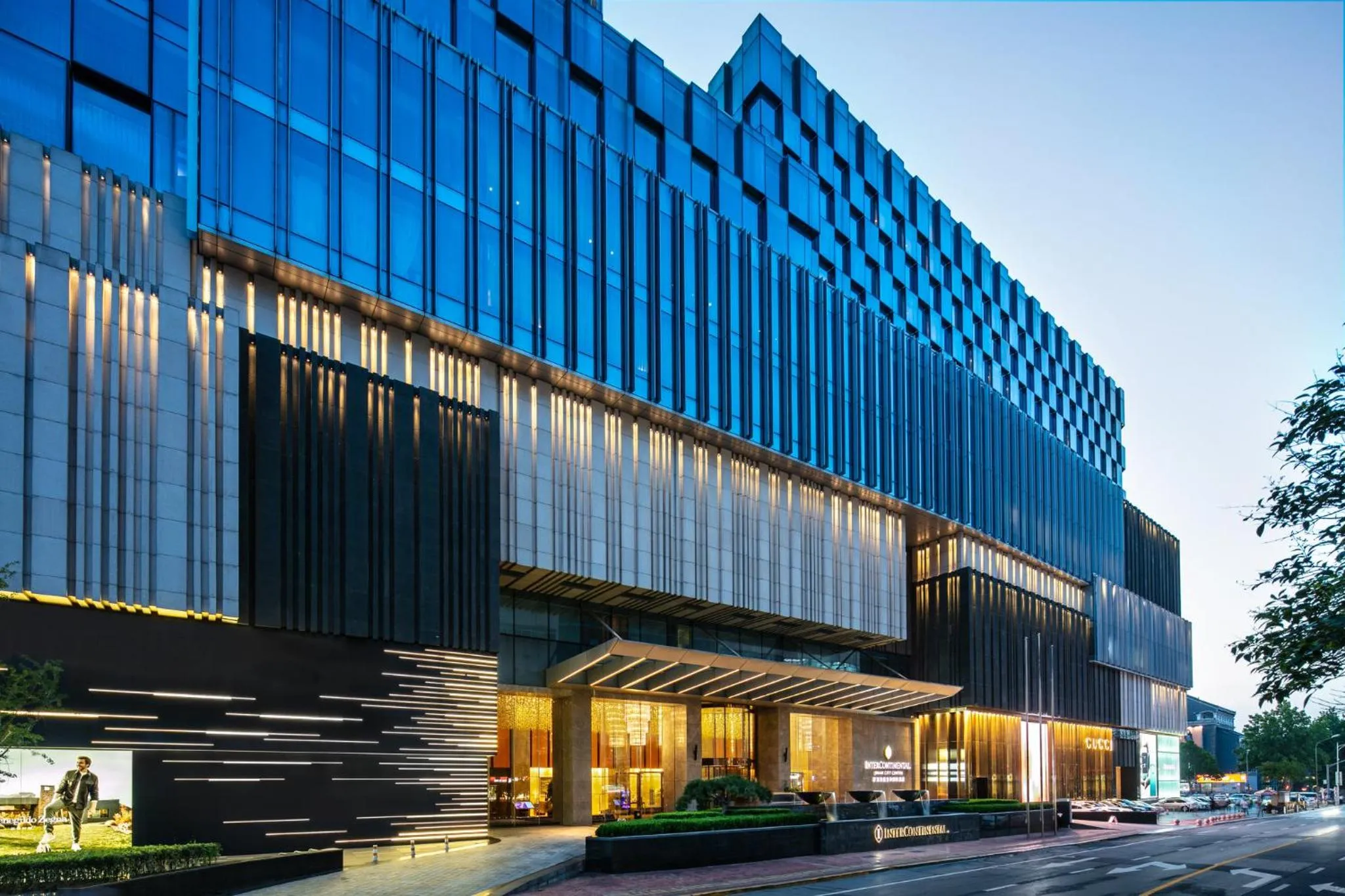 Property building in Intercontinental Jinan City Center by IHG
