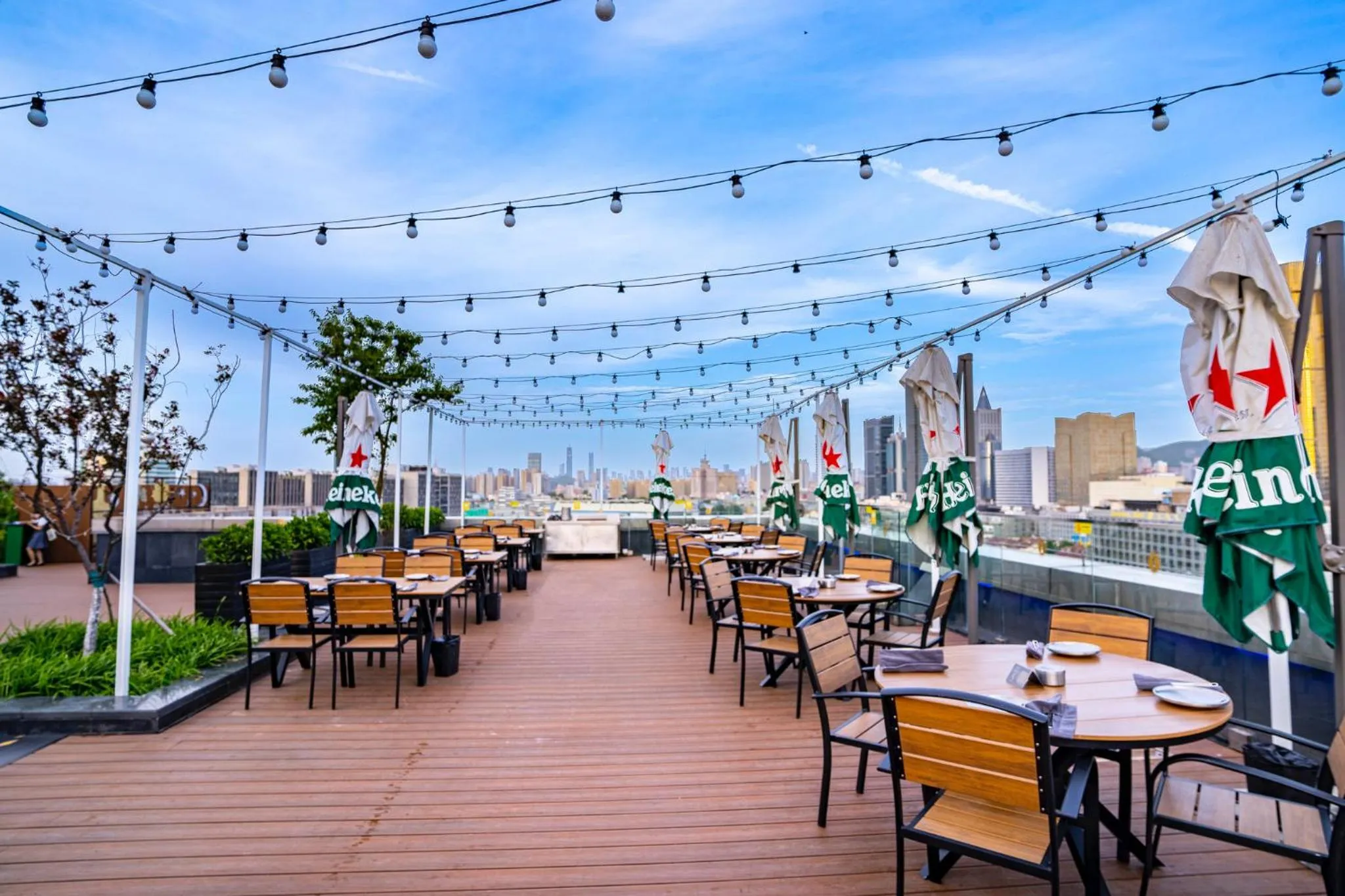 Balcony/Terrace in Intercontinental Jinan City Center by IHG