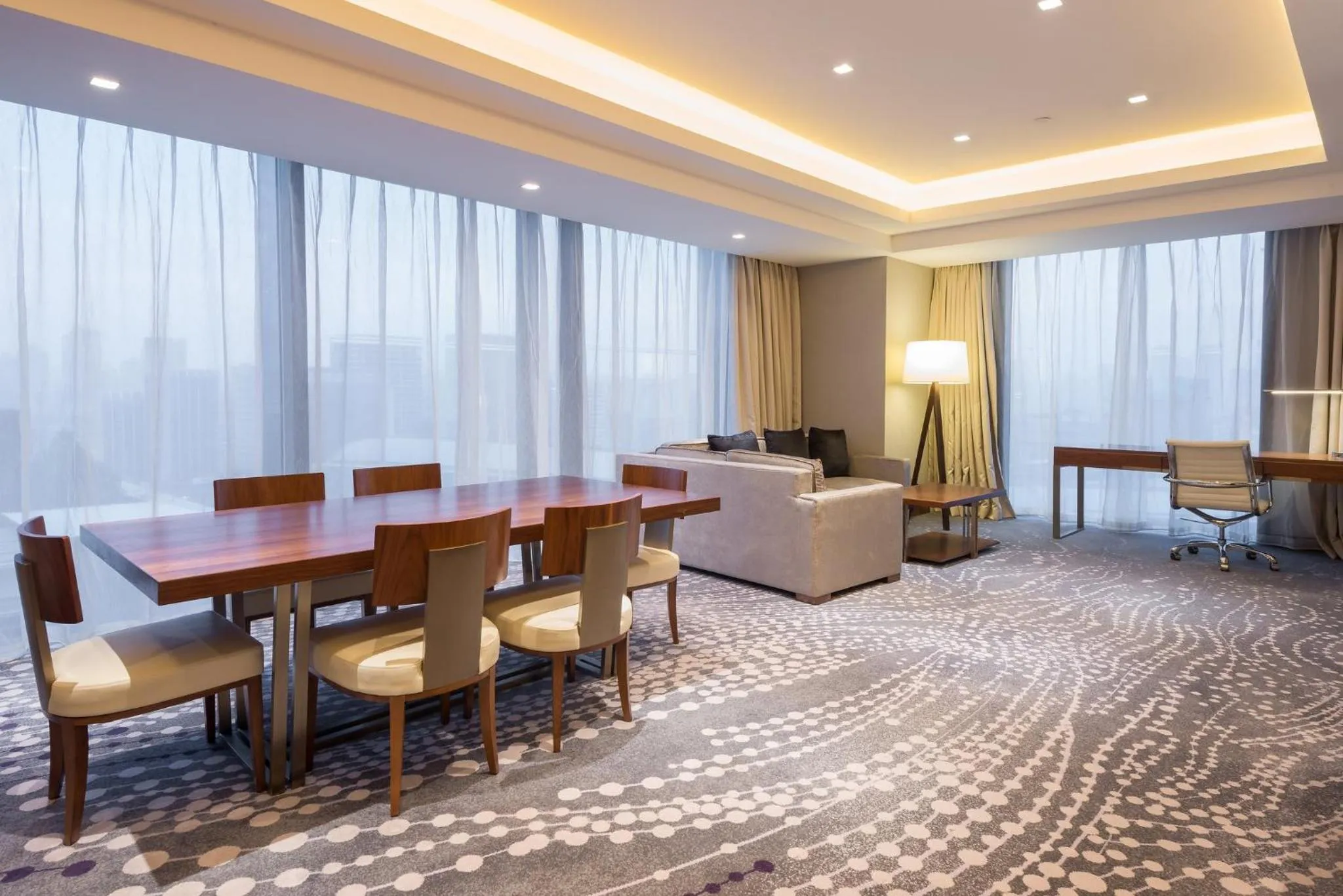 Photo of the whole room in Intercontinental Jinan City Center by IHG