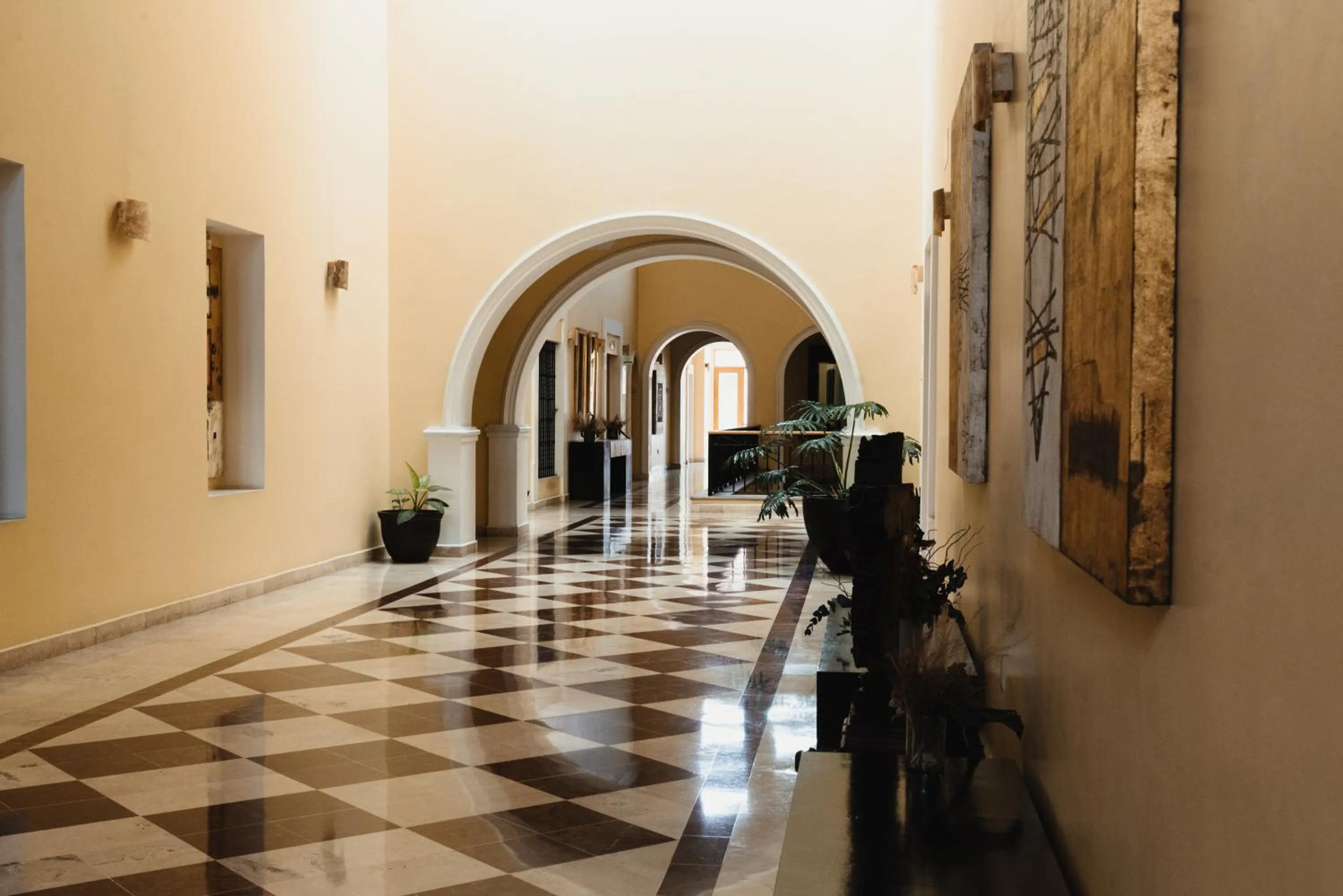 Decorative detail in Gran Hotel de Querétaro