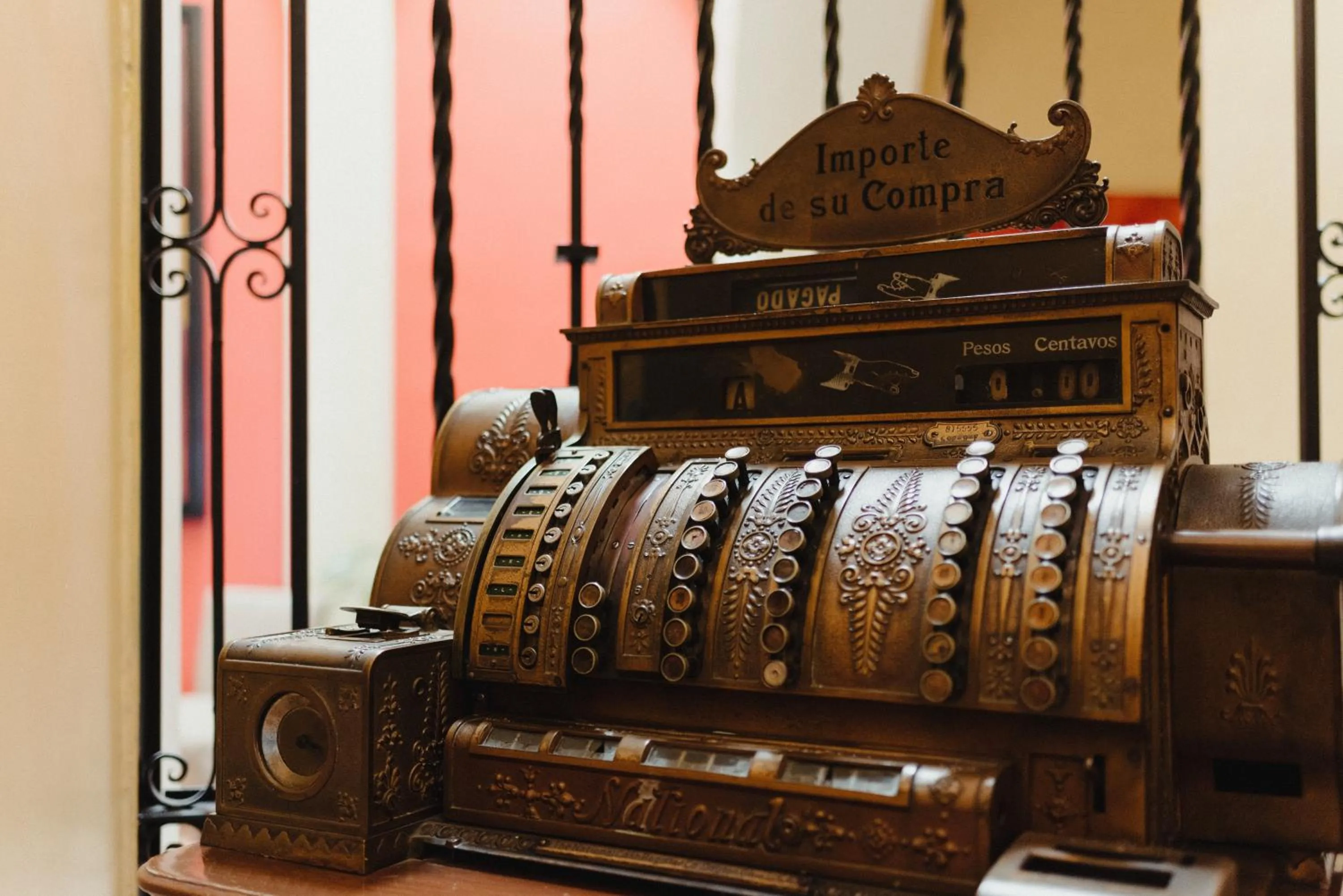 Decorative detail in Gran Hotel de Querétaro