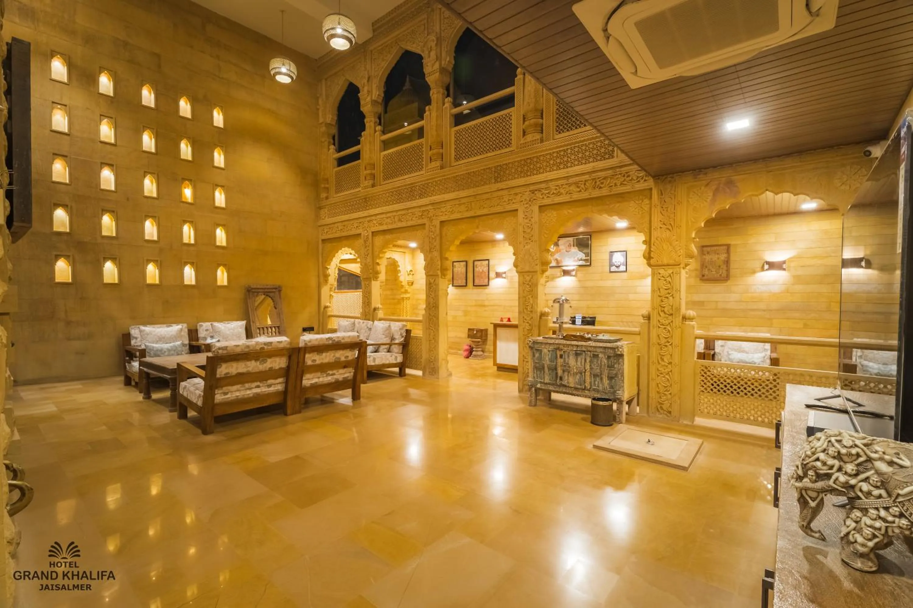 Lobby or reception in Hotel Grand Khalifa