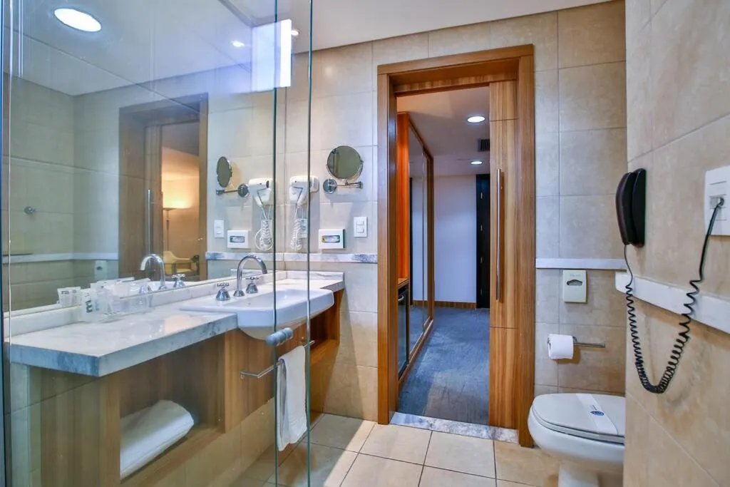 Bathroom in Oft Alfre hotels - Goiânia