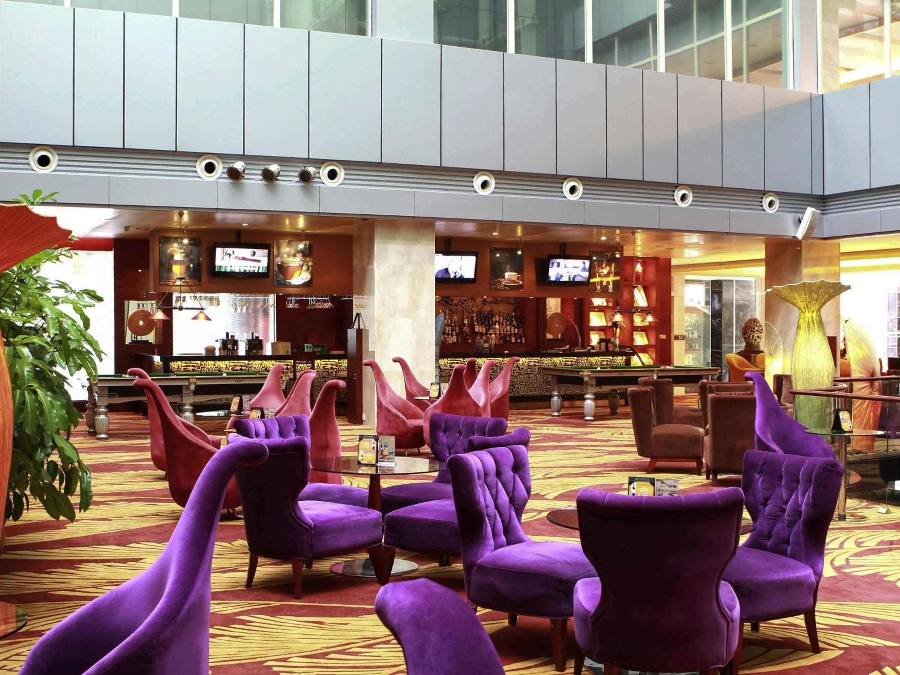 Lounge or bar in Pullman Guangzhou Baiyun Airport - Free Shuttle Bus & Official Registration Agency during Canton Fair