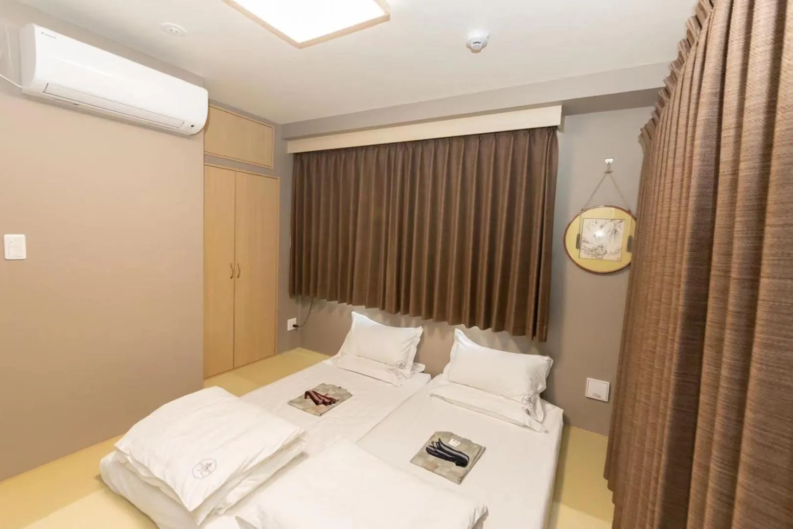 Bed in 灯光旅館 Light hotel