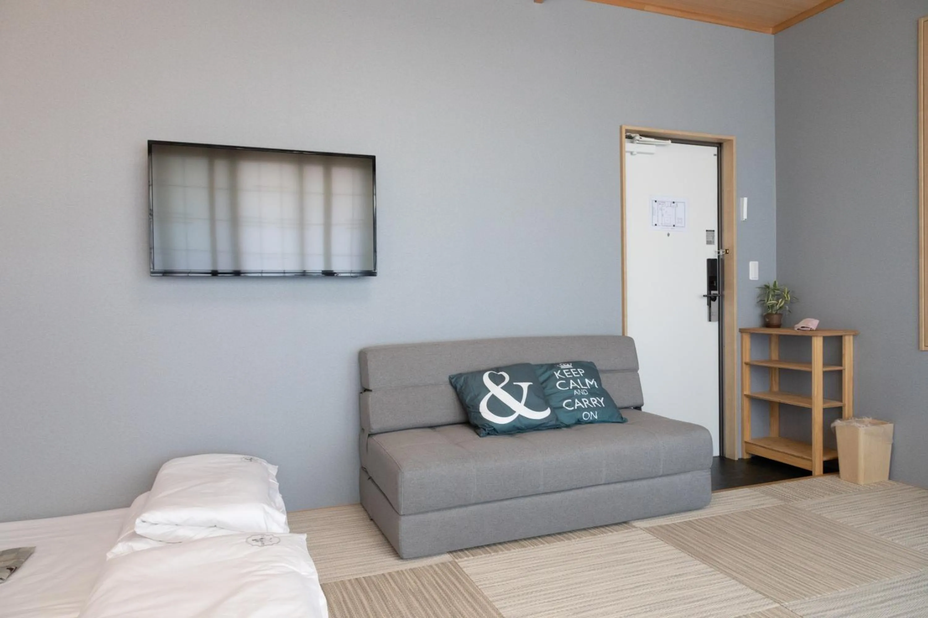 Bed in 灯光旅館 Light hotel