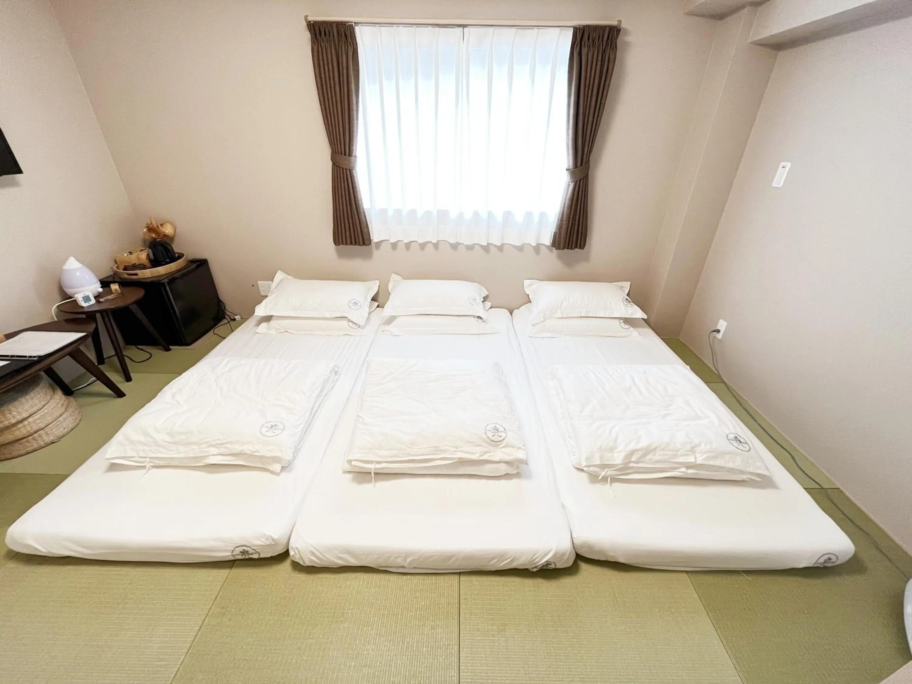 Bed in 灯光旅館 Light hotel