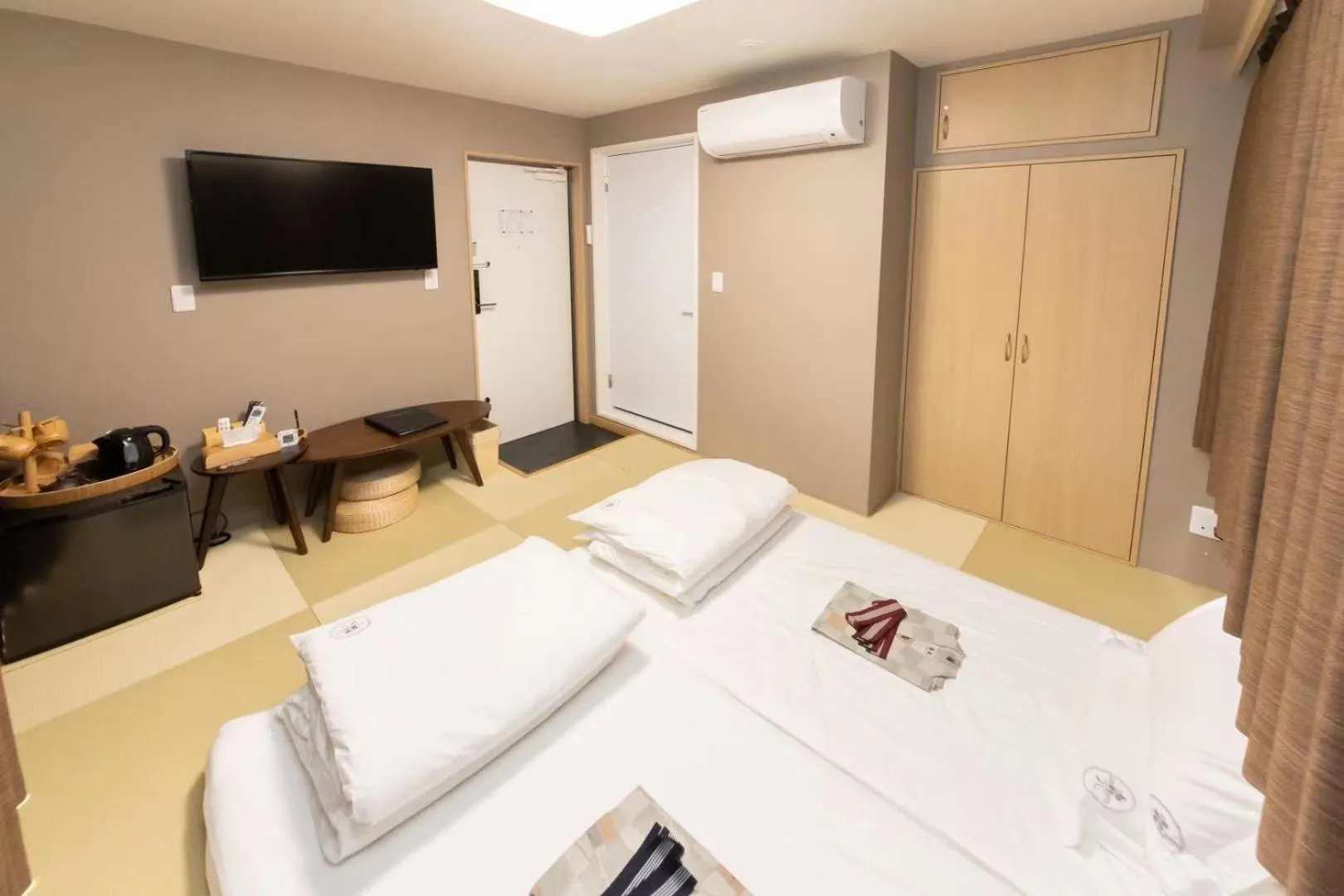 Bed in 灯光旅館 Light hotel