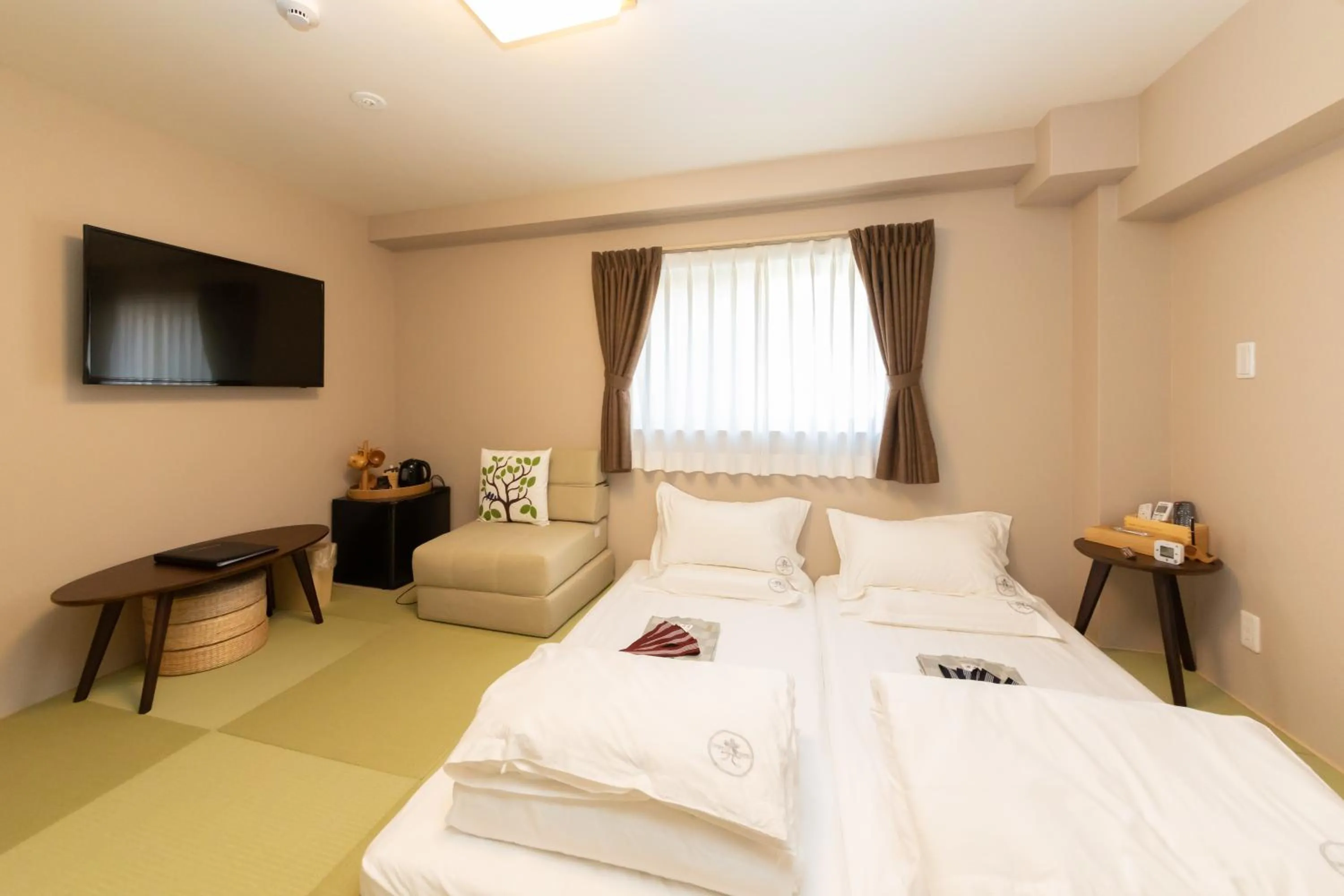 Bed in 灯光旅館 Light hotel