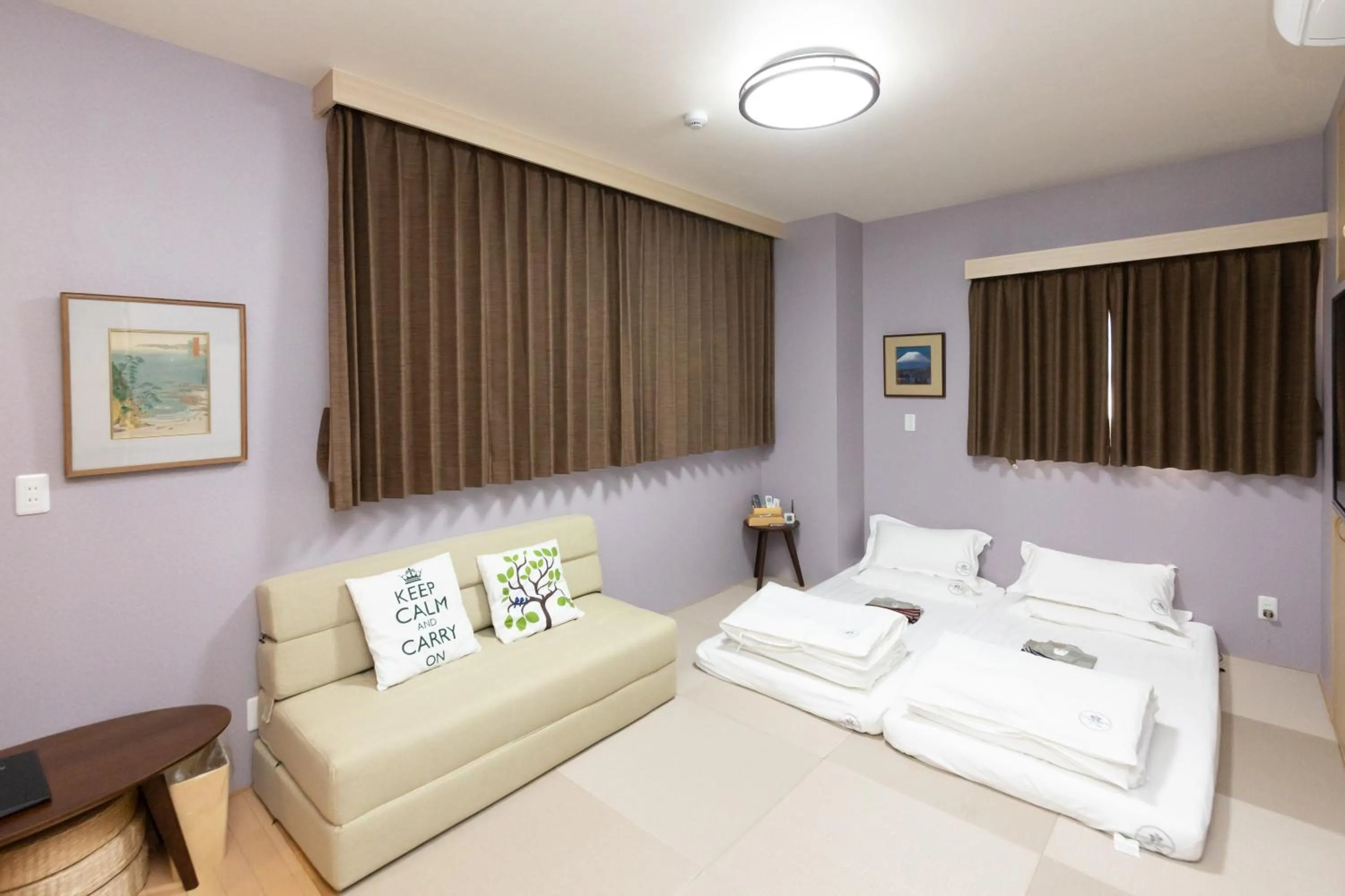 Bed in 灯光旅館 Light hotel