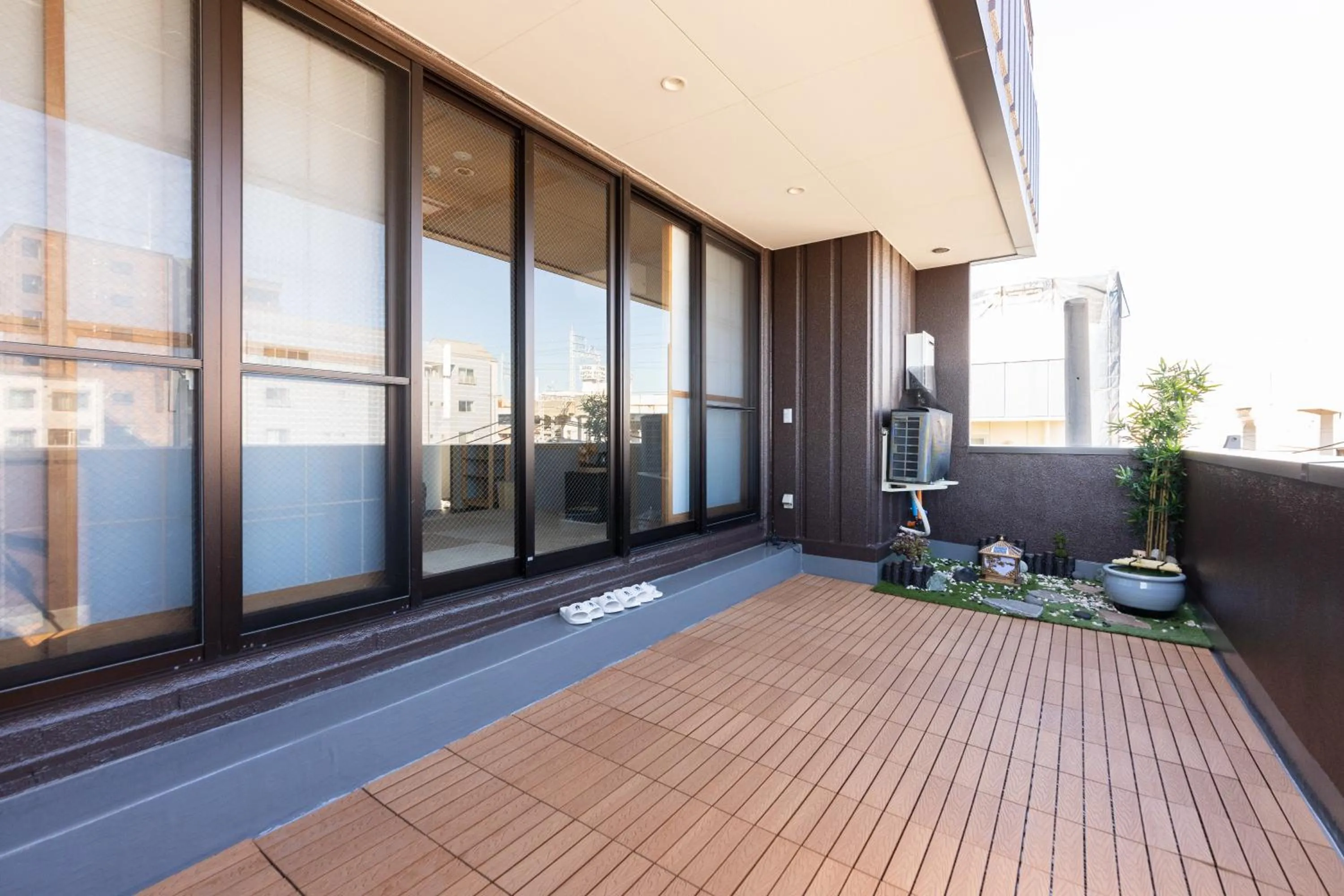 Balcony/Terrace in 灯光旅館 Light hotel