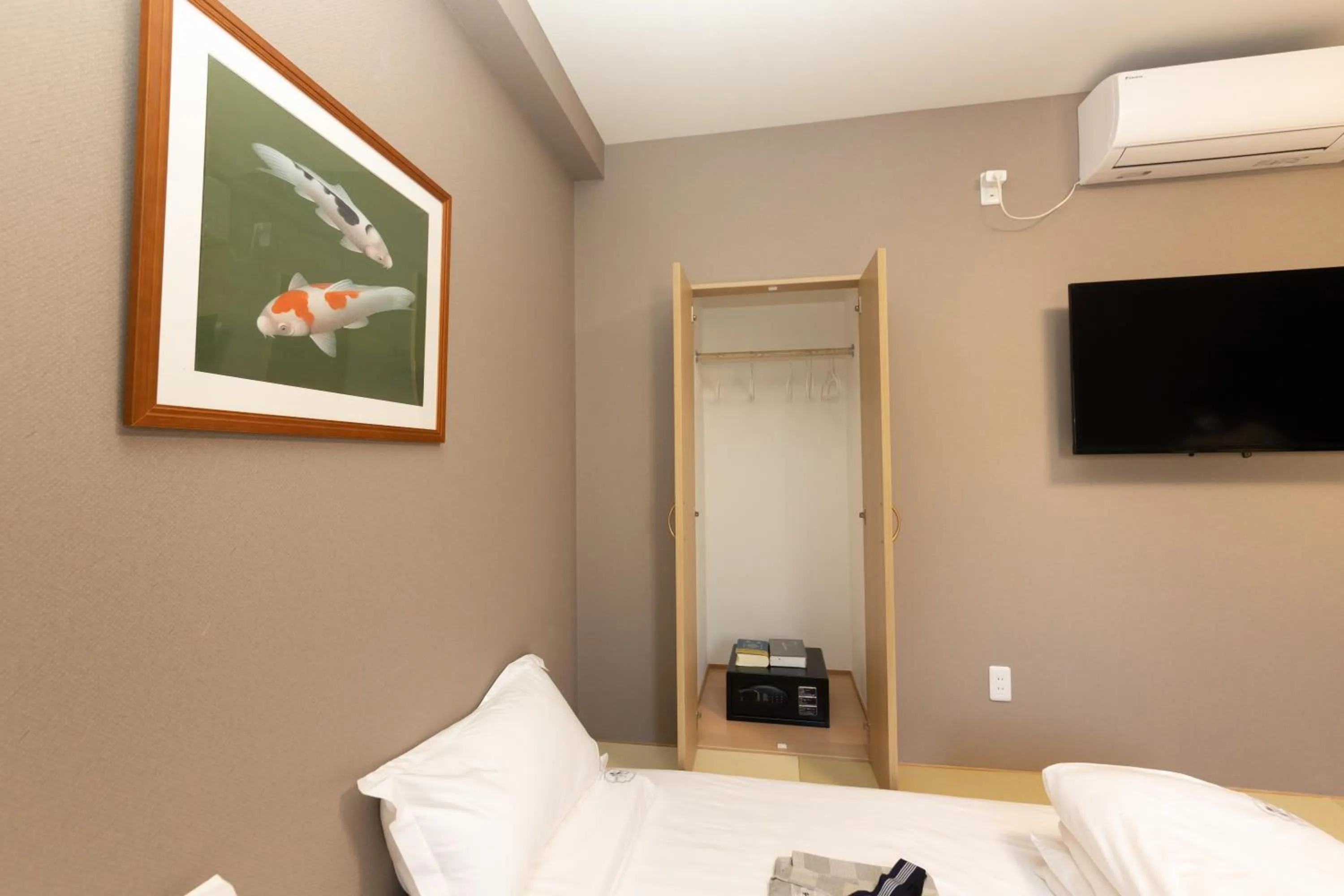 Bed in 灯光旅館 Light hotel