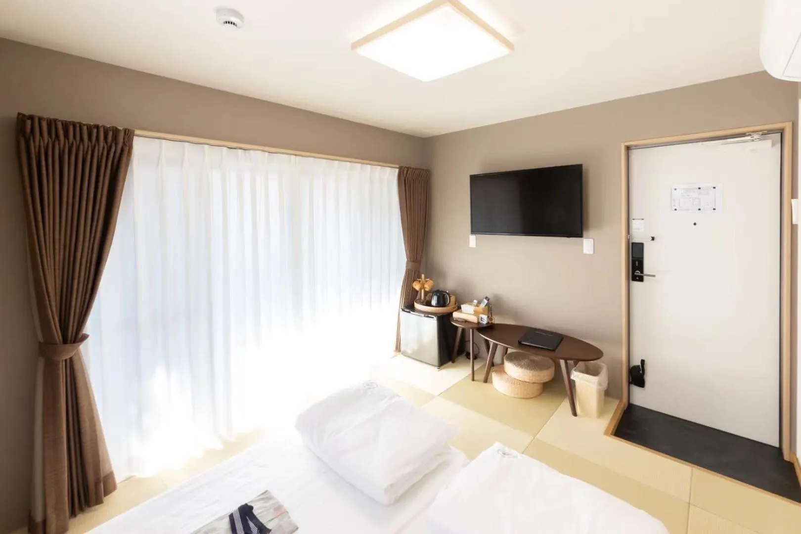 Bed in 灯光旅館 Light hotel