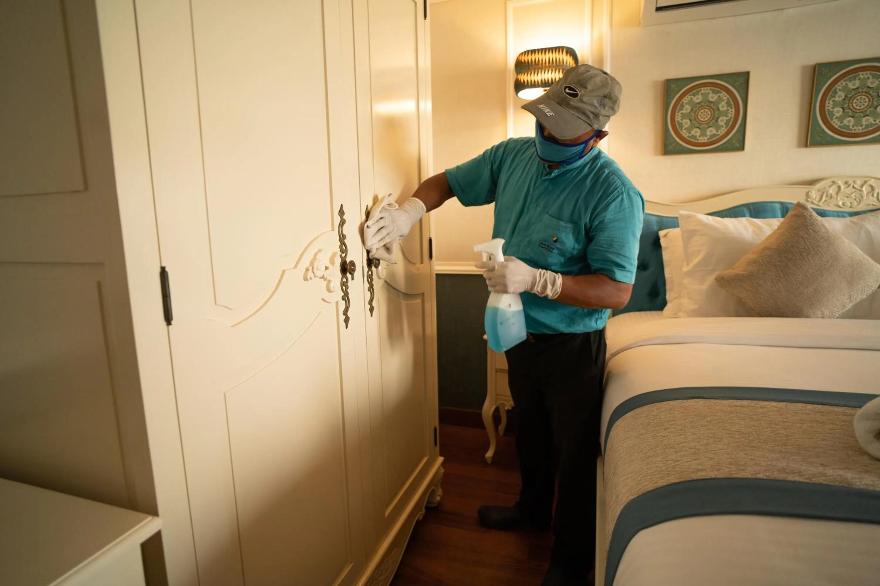 Staff, Bed in State Beach Resort And Spa