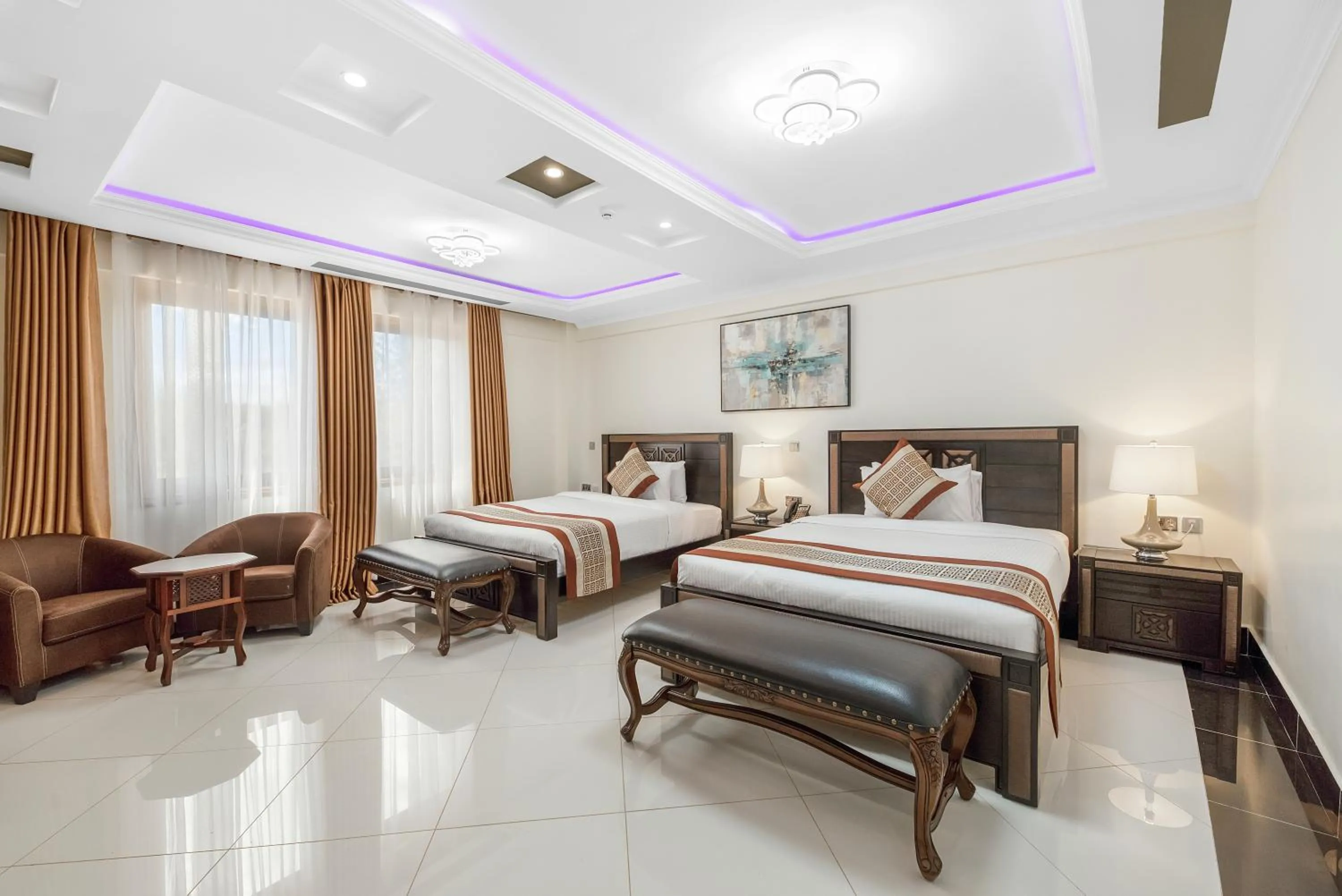 Bed in Esiankiki Resort & Spa - Nanyuki