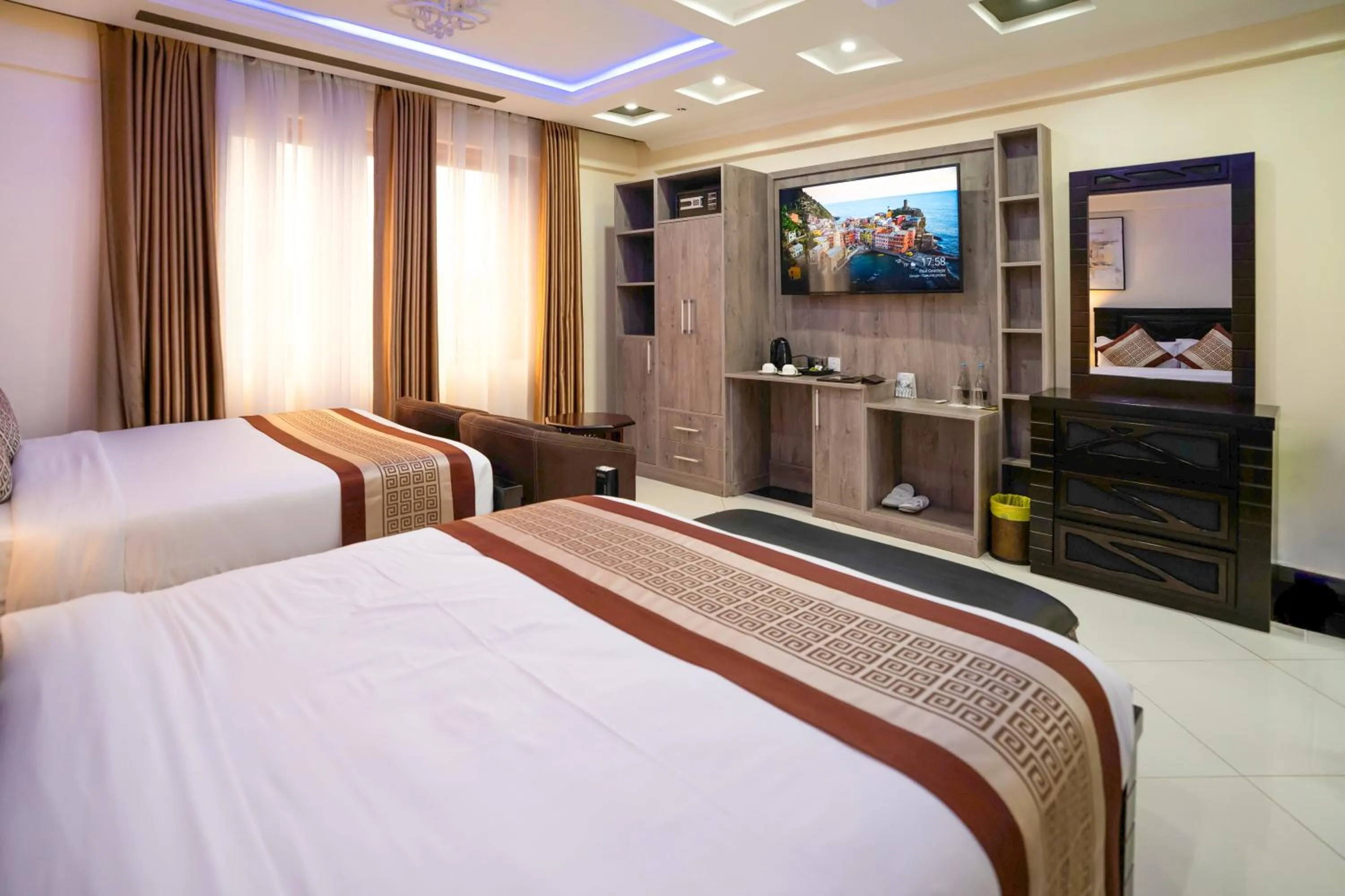 Bed in Esiankiki Resort & Spa - Nanyuki