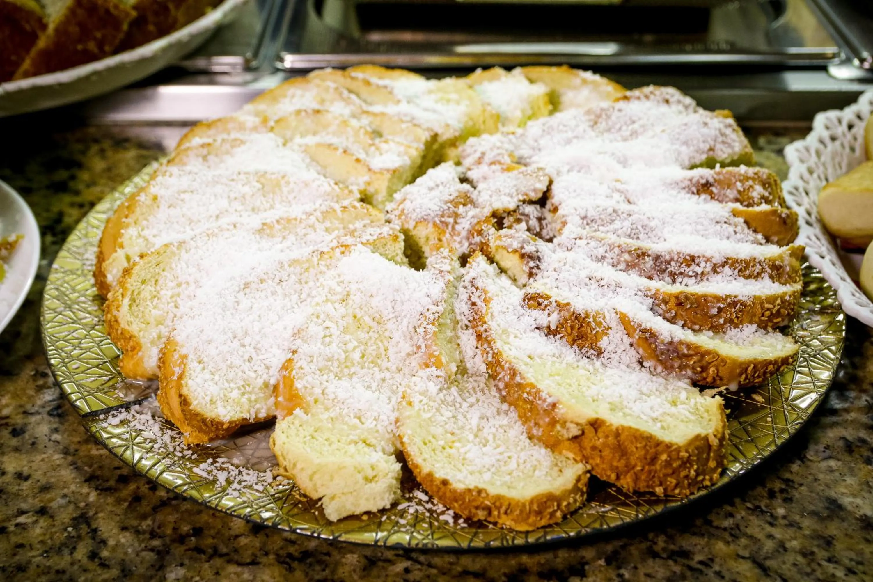 Buffet breakfast in Hotel San Rafain