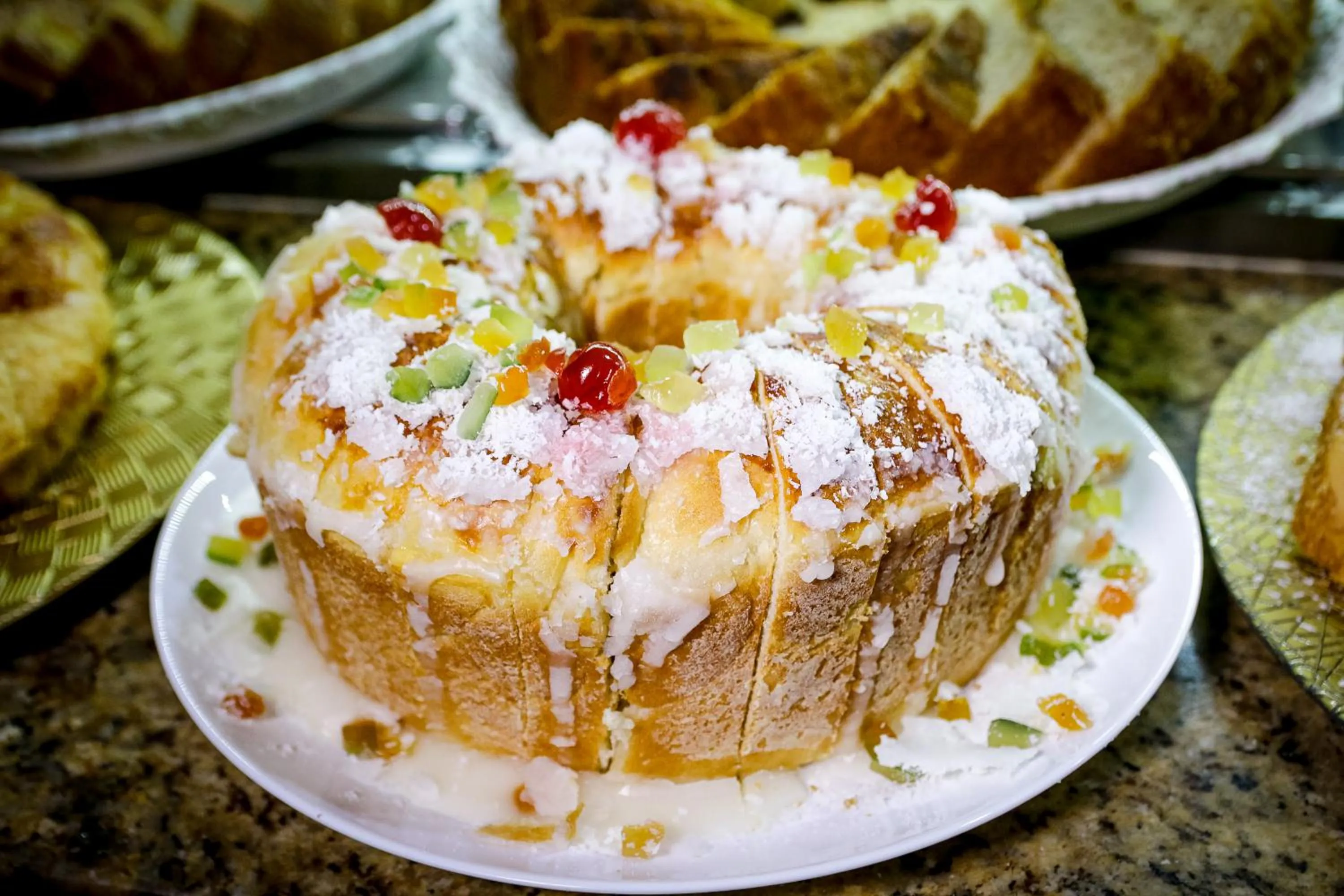Continental breakfast in Hotel San Rafain