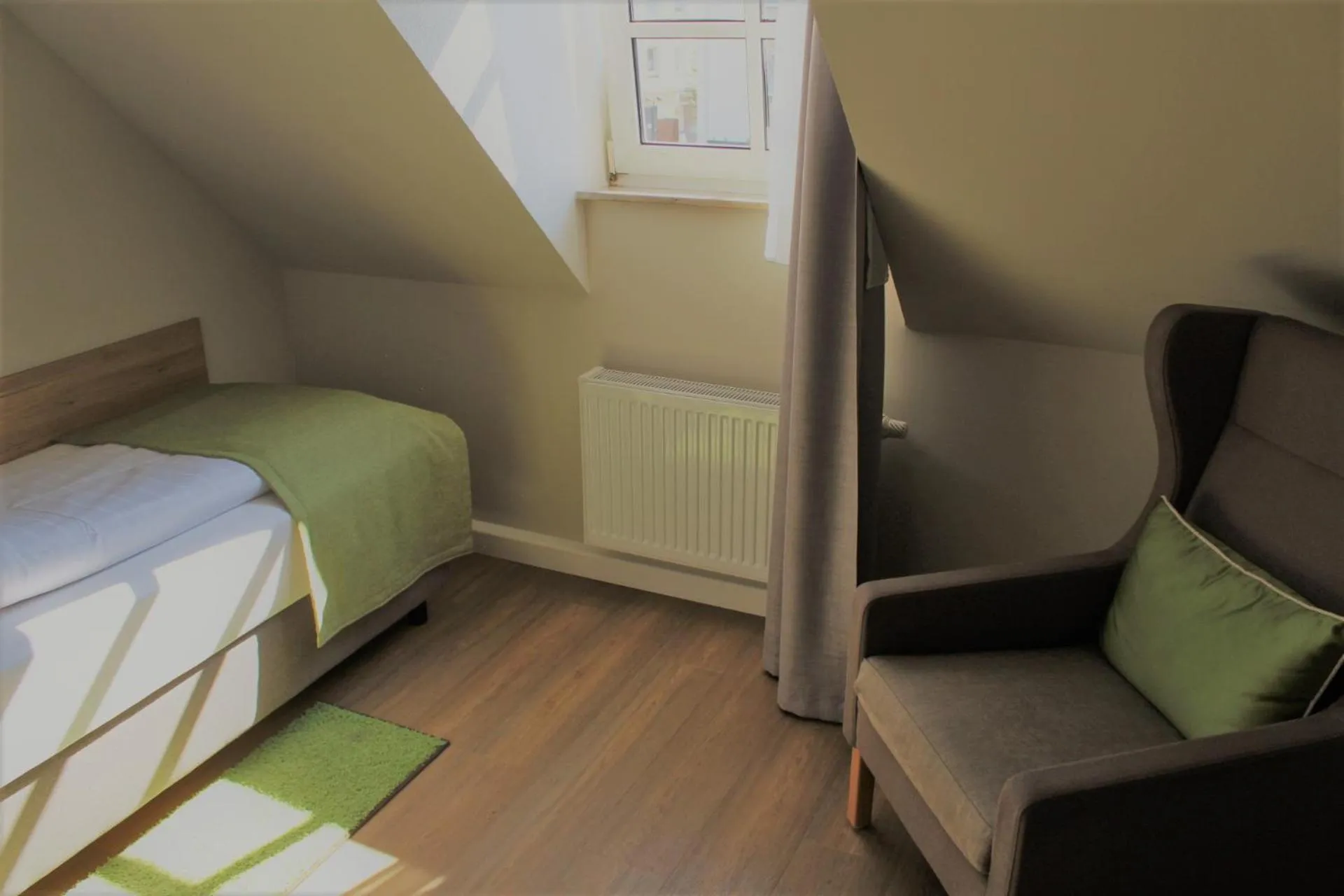 Bed in Hotel Eifelbräu