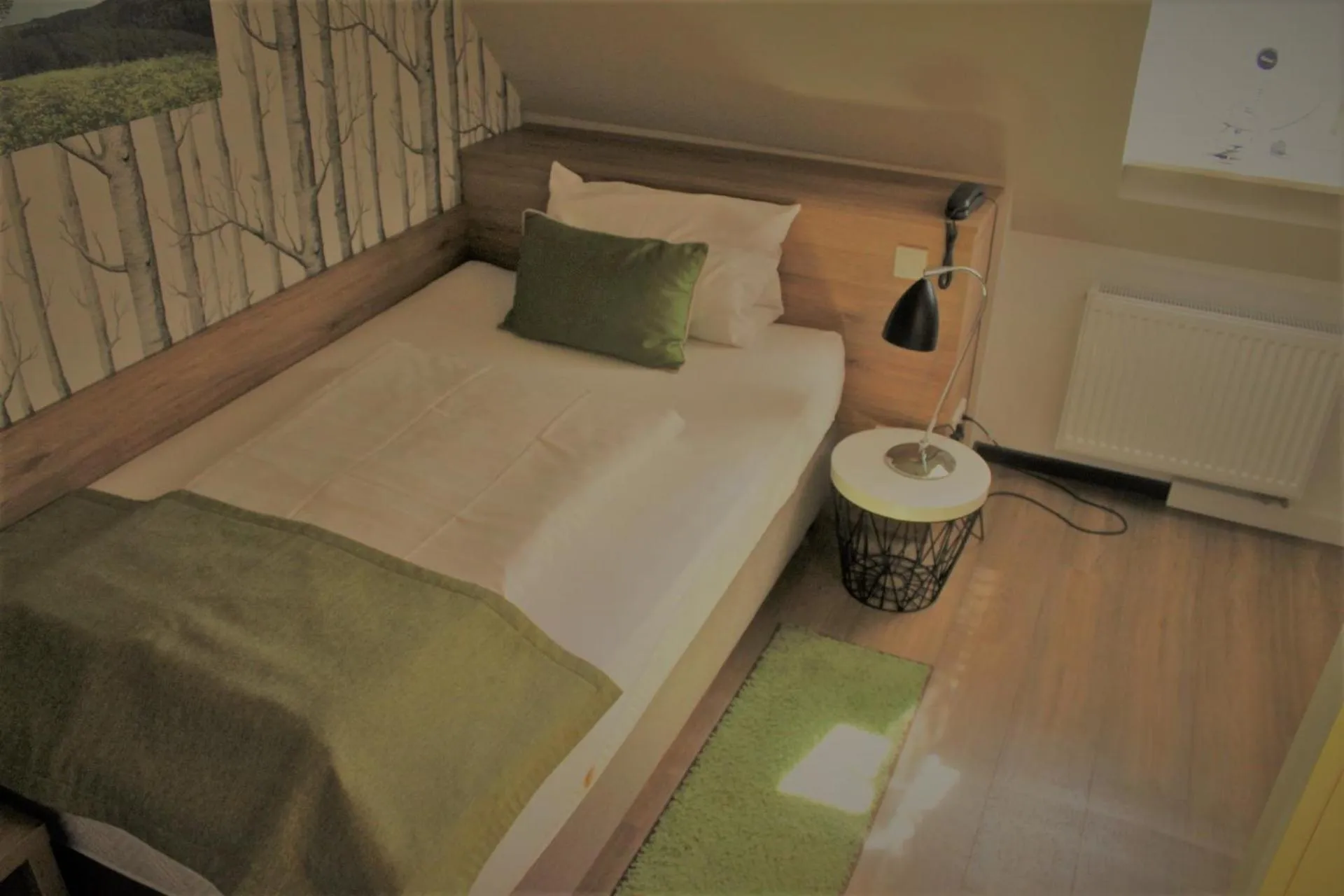 Bed in Hotel Eifelbräu