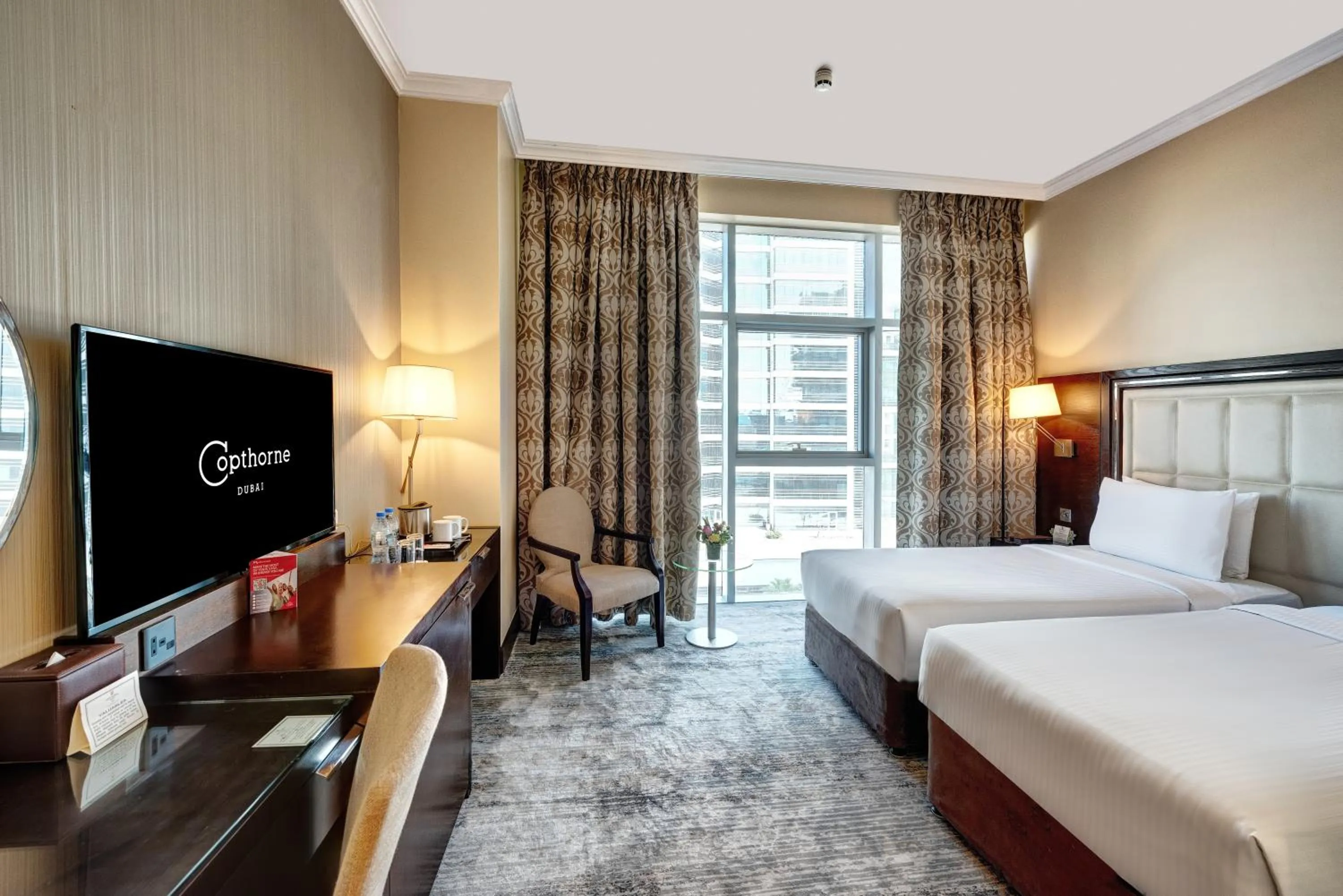 City view, Bed in Copthorne Hotel Dubai