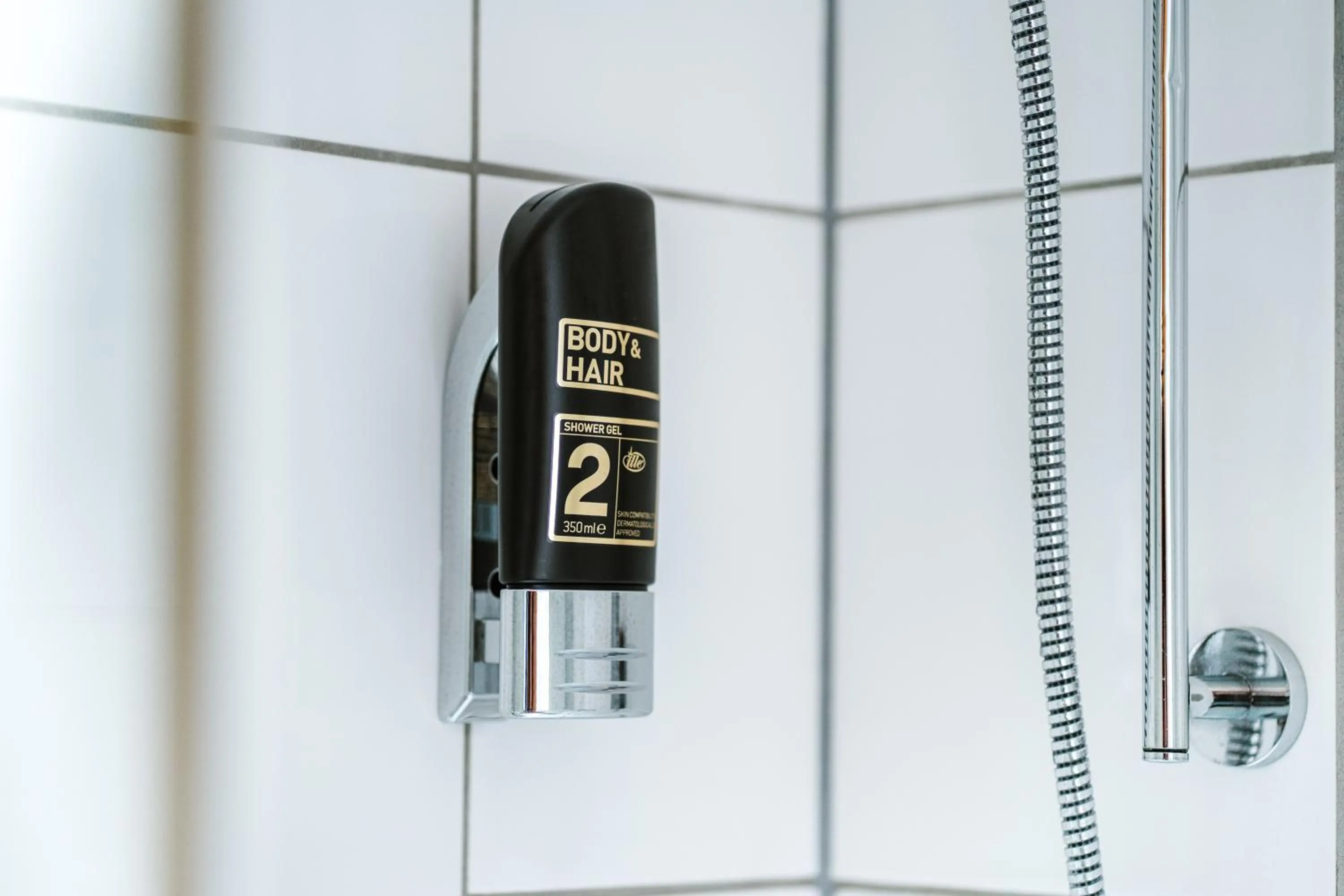 Shower in Hotel Rheinfels