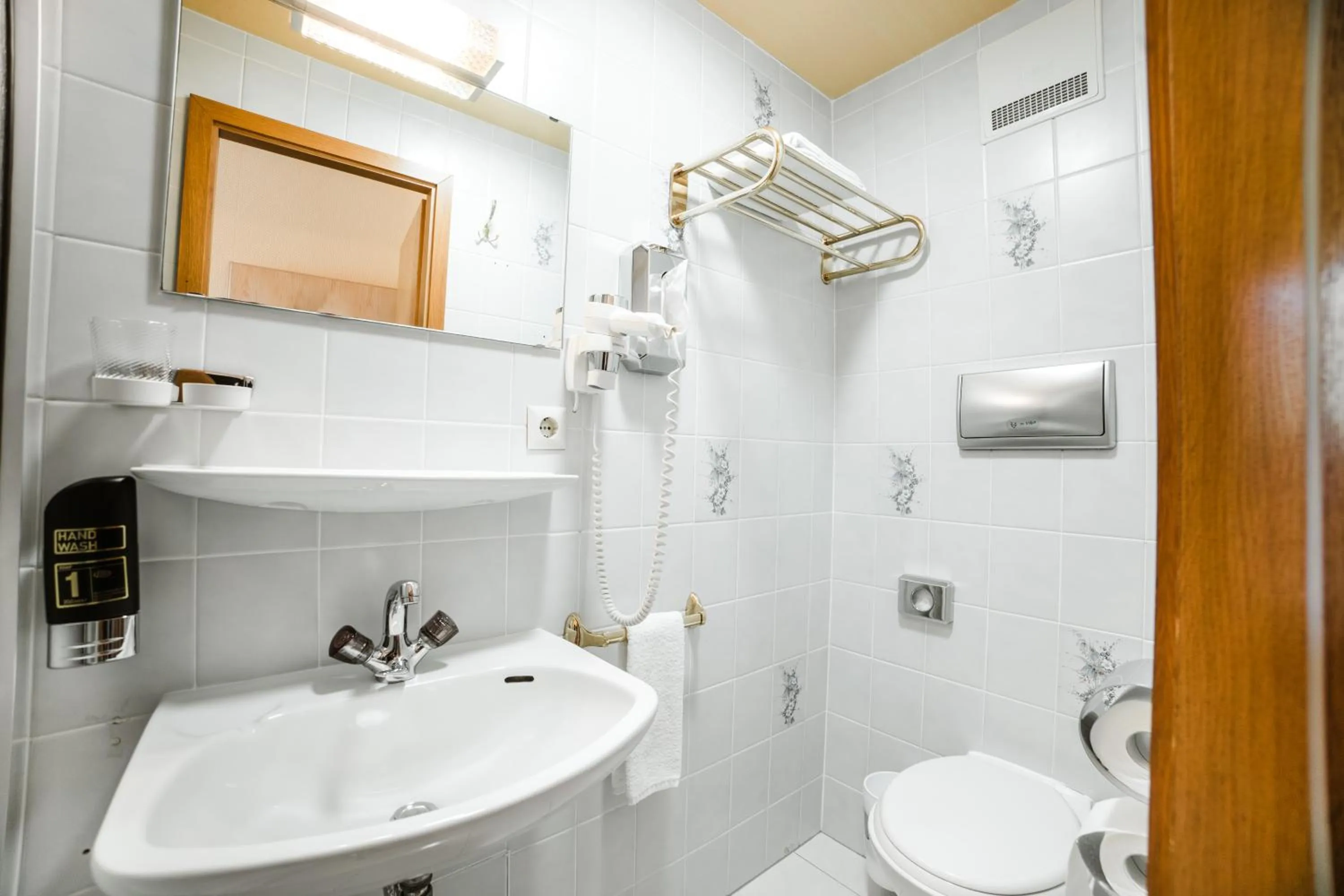 Bathroom in Hotel Rheinfels