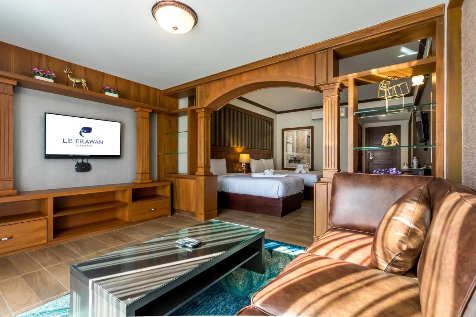 Photo of the whole room, Bed in Le Erawan Phang Nga Hotel