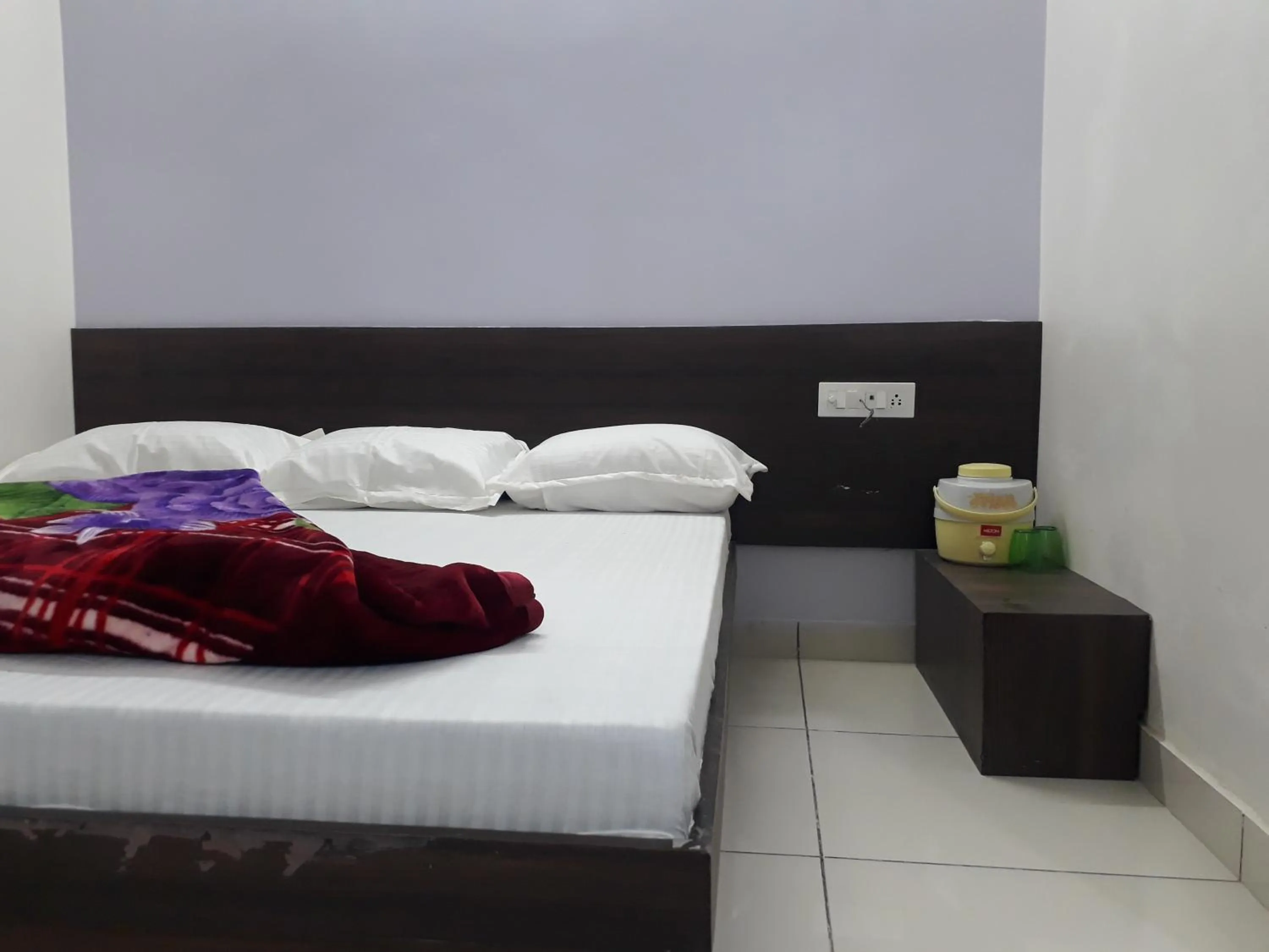 Bed in Hotel Chouhan Paradise