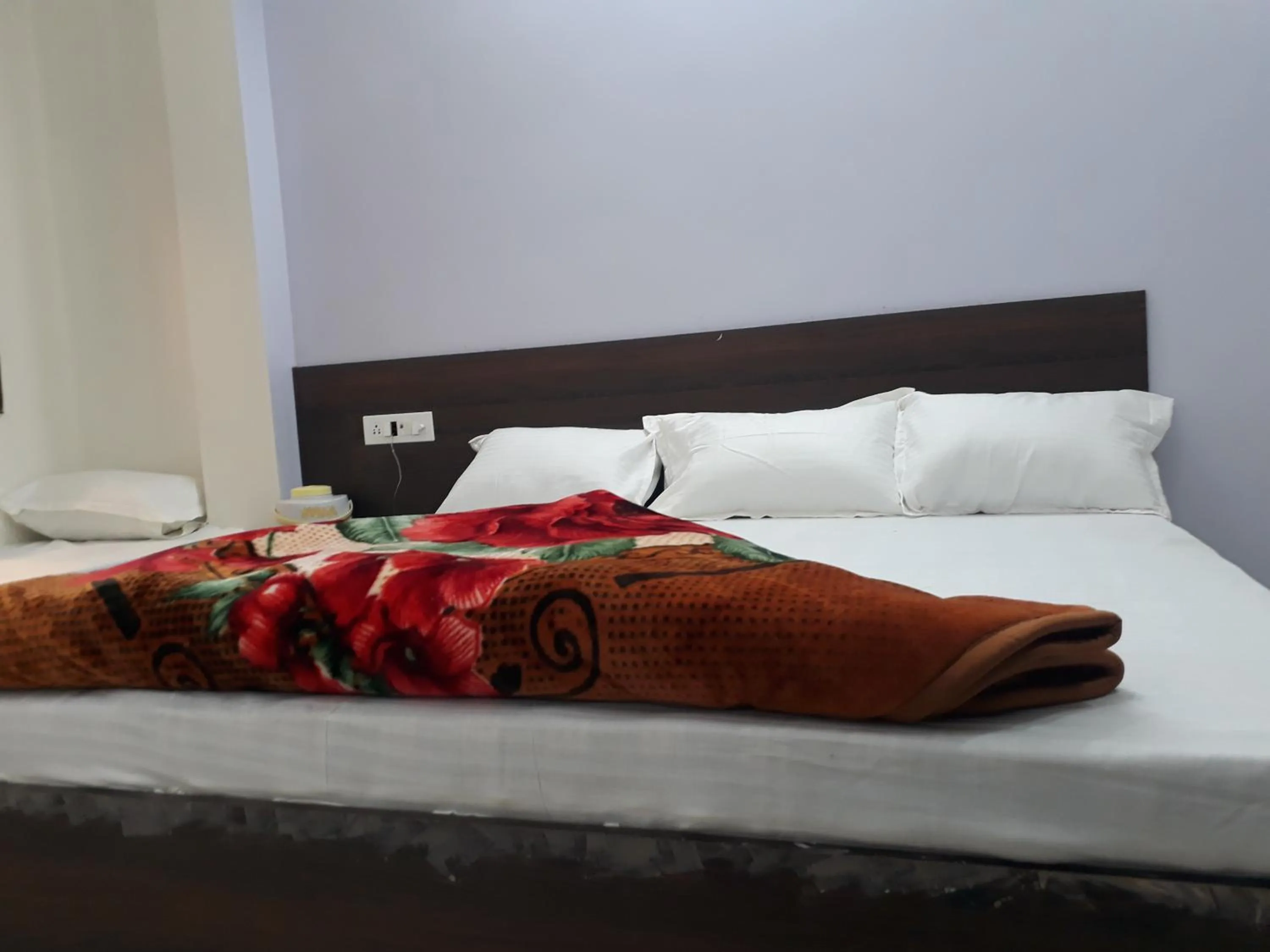 Bed in Hotel Chouhan Paradise